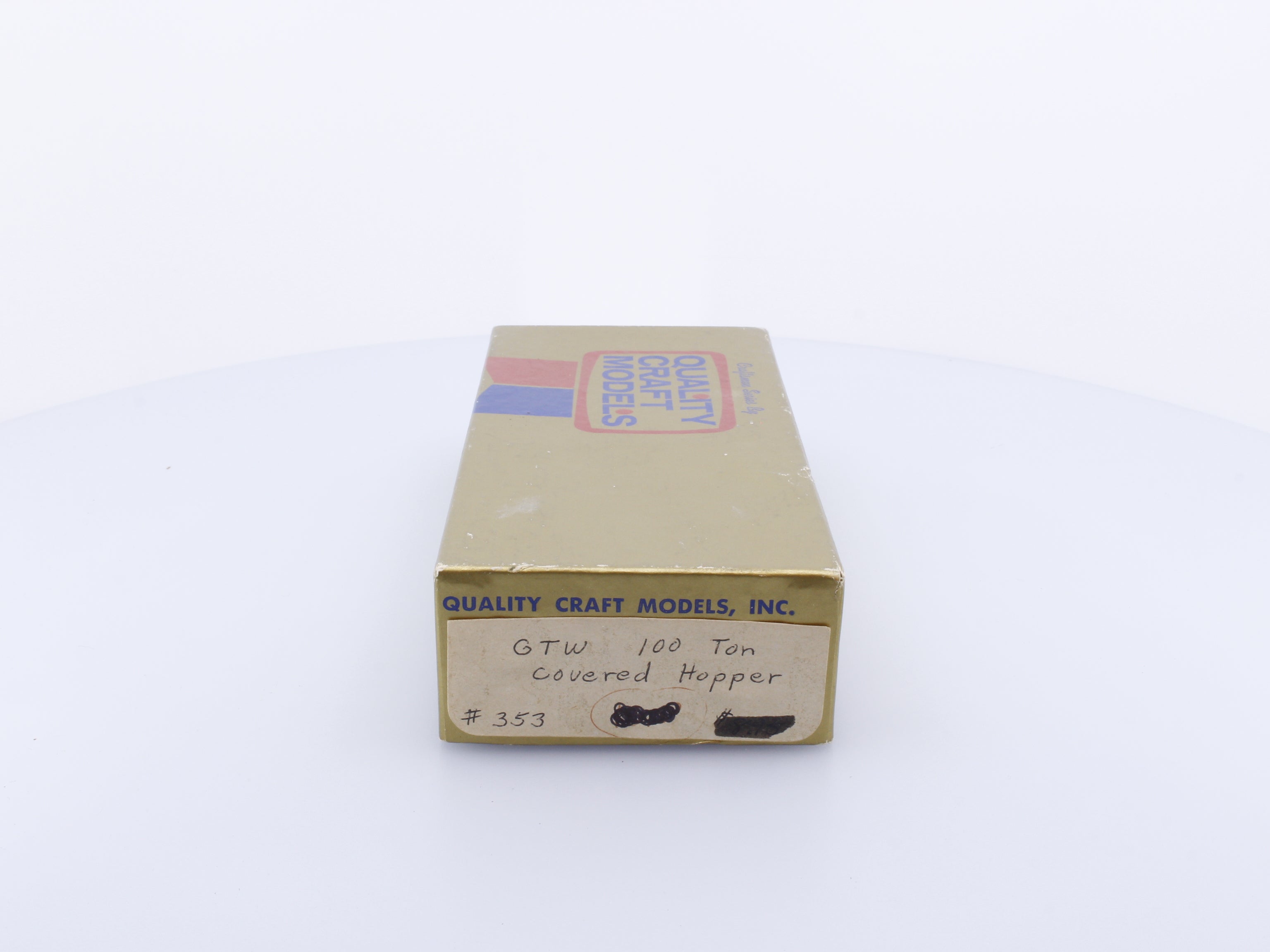 Quality Craft Models 353 HO 100 Ton Covered Hopper Kit Grand Trunk Western (GTW) (#2)