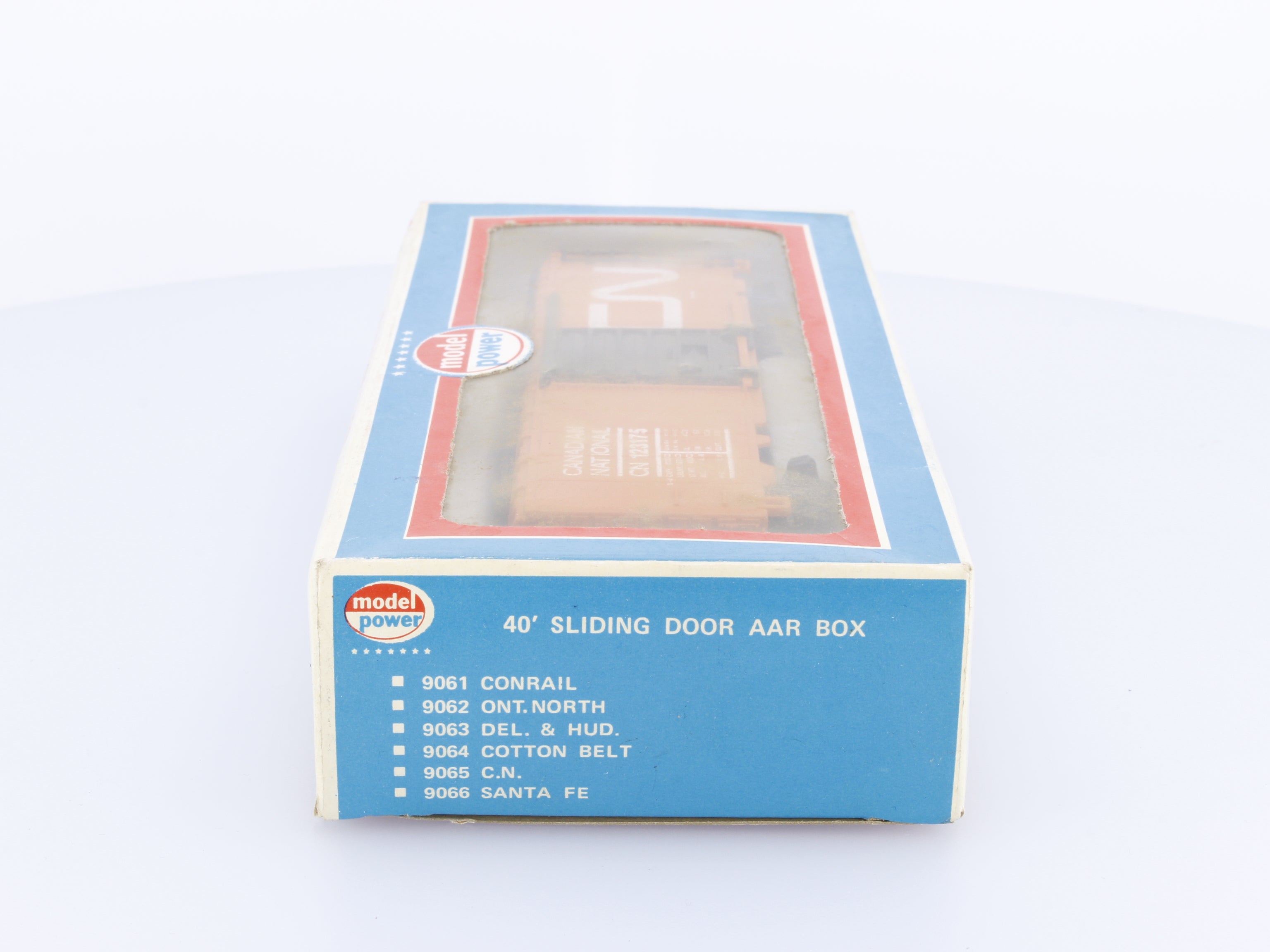 Model Power 9065 HO 40' Sliding Door AAR Box Car Canadian National (CN) 123175