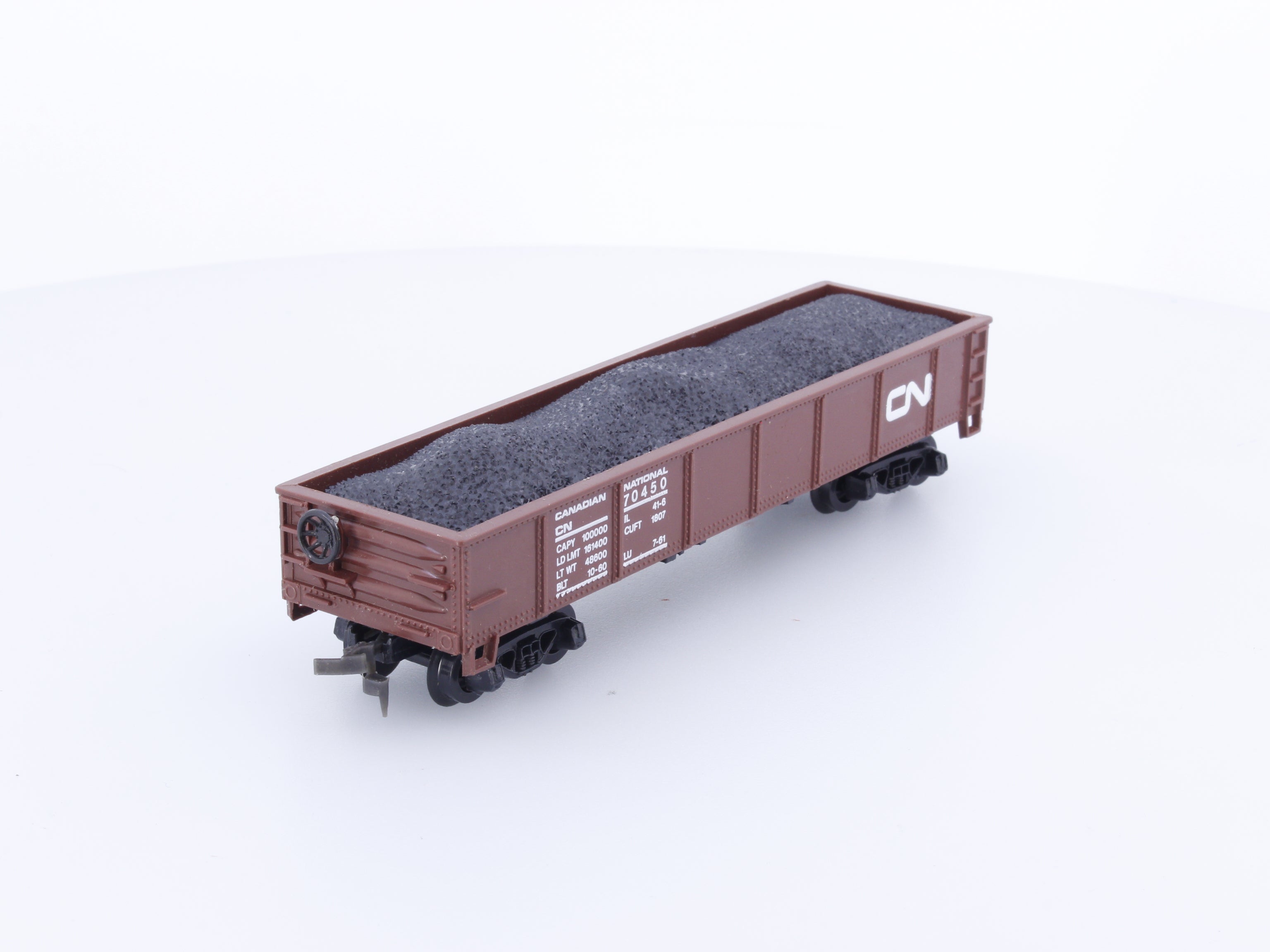 Model Power 9069 HO 40' Steel Gondola Canadian National (CN) 70450