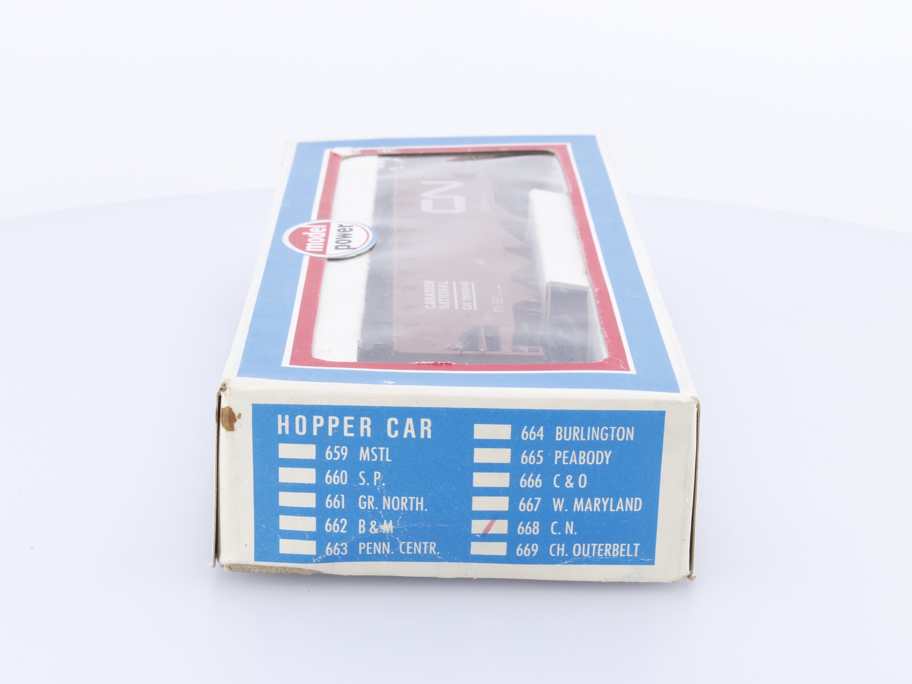Model Power 668 HO Hopper Car Canadian National (CN) 789048
