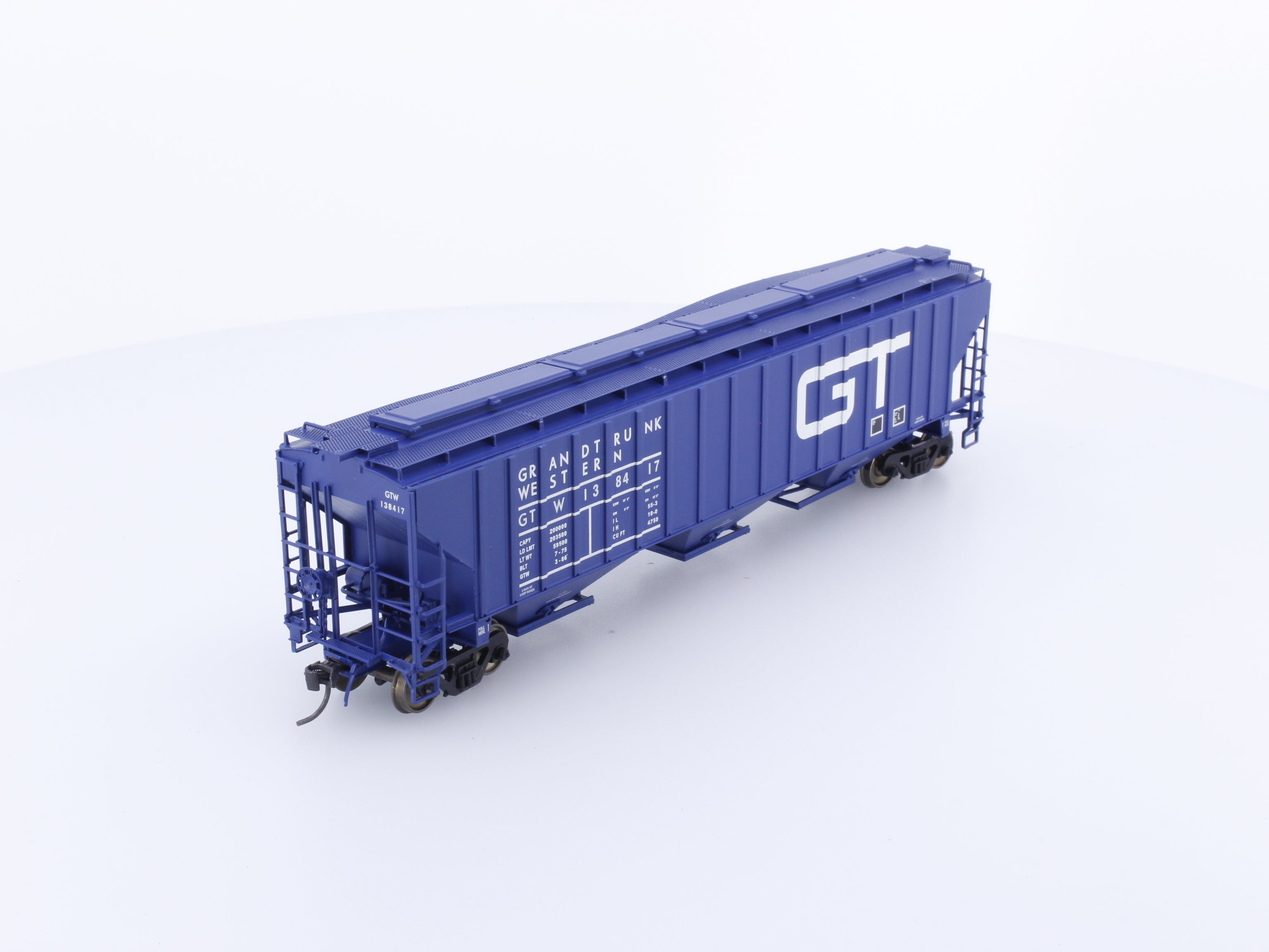 InterMountain 54324-18 HO 4750 cu.ft 3 Bay Hopper Grand Trunk Western (GTW) 138417