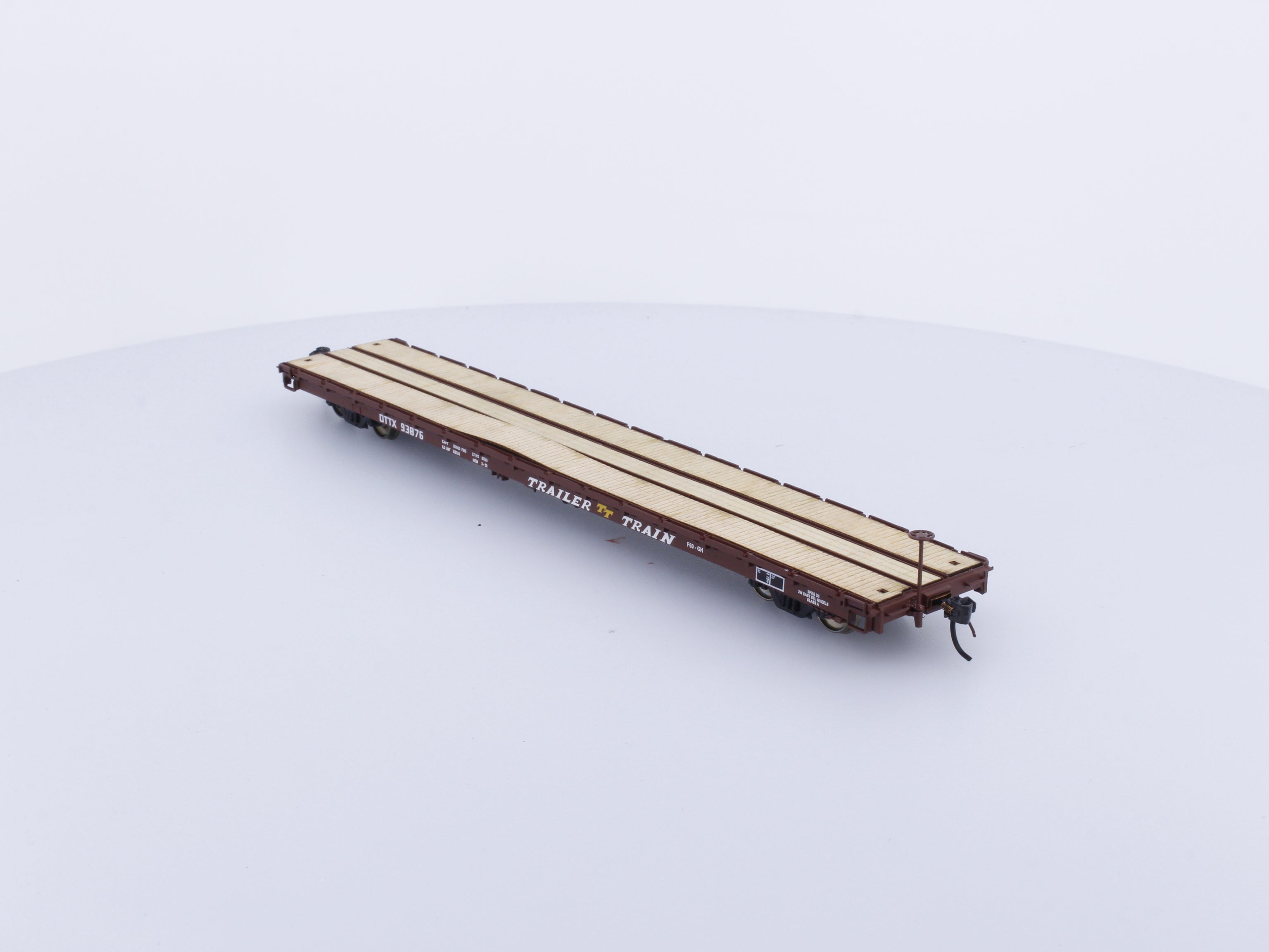 InterMountain 46405-36 HO 60' Wood Deck Flat Car Trailer Train TTX Corp. (TTX) 93876