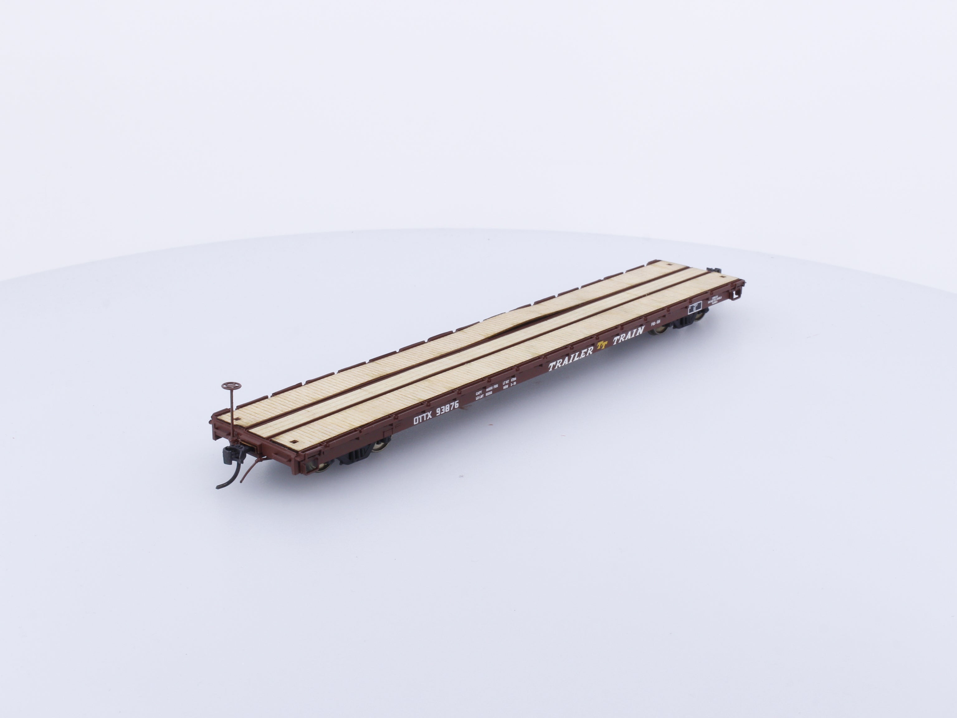 InterMountain 46405-36 HO 60' Wood Deck Flat Car Trailer Train TTX Corp. (TTX) 93876
