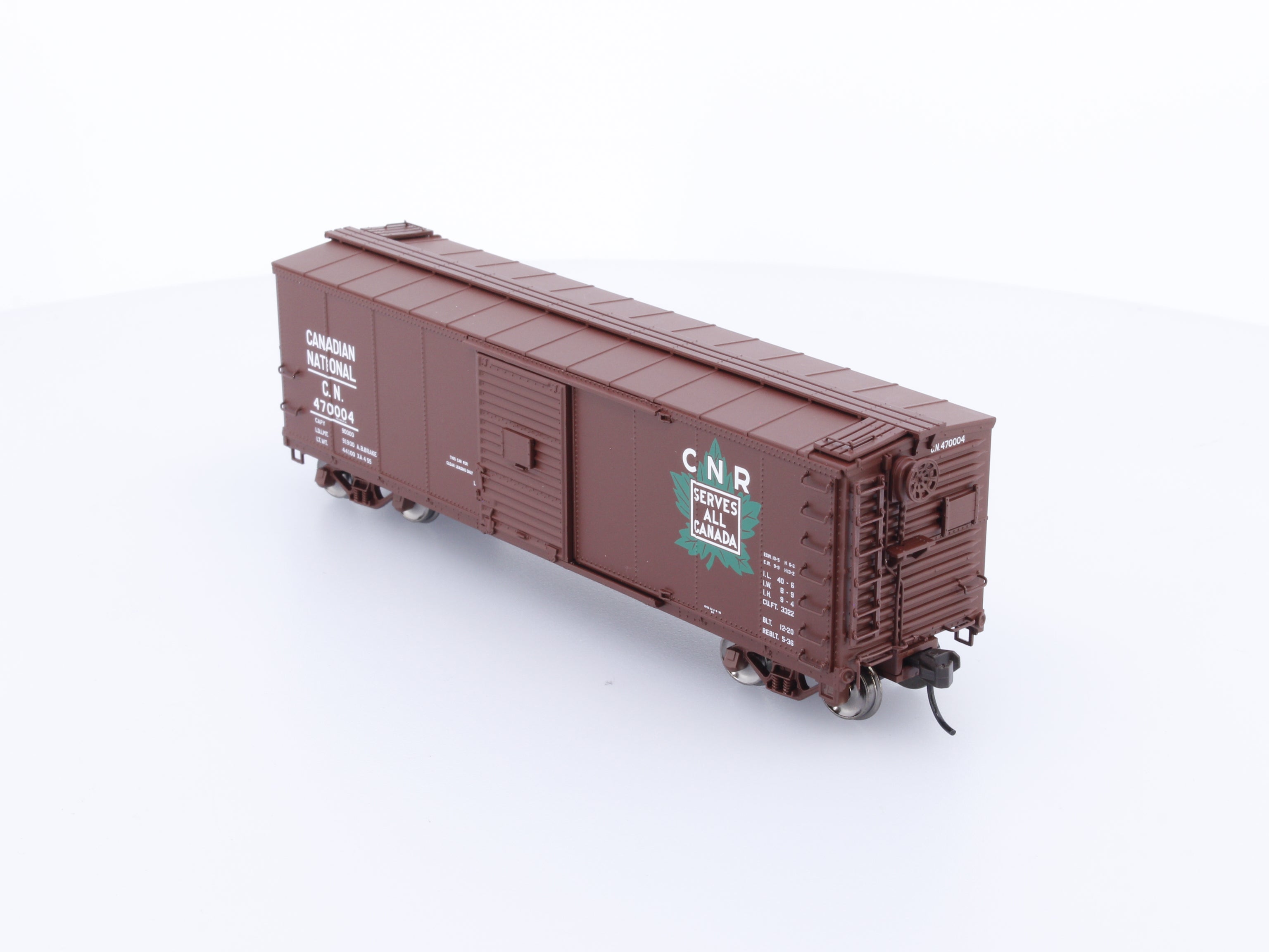 Atlas 6408-1 HO USRA Steel Rebuilt Box Car Canadian National (CN) 470004