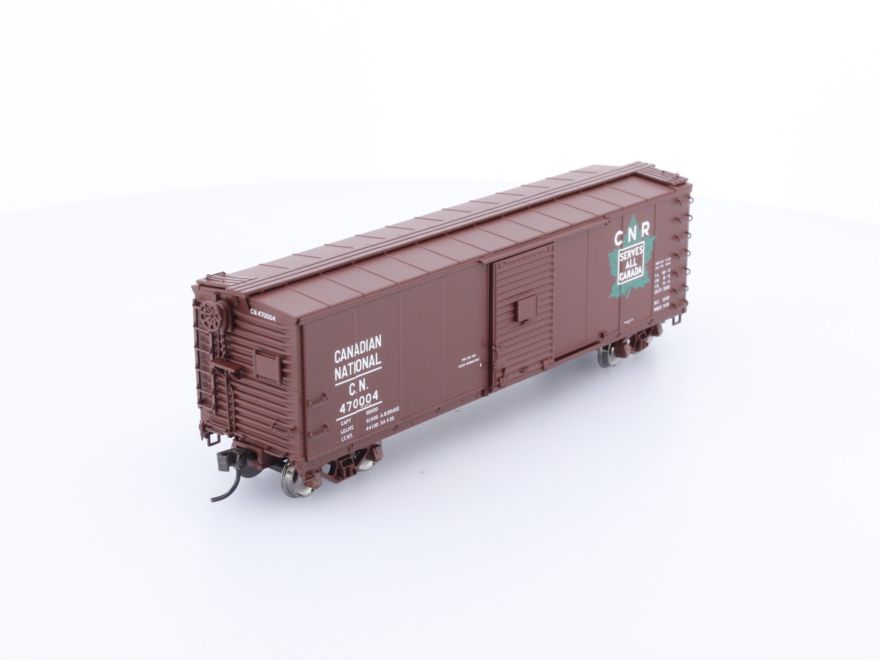 Atlas 6408-1 HO USRA Steel Rebuilt Box Car Canadian National (CN) 470004