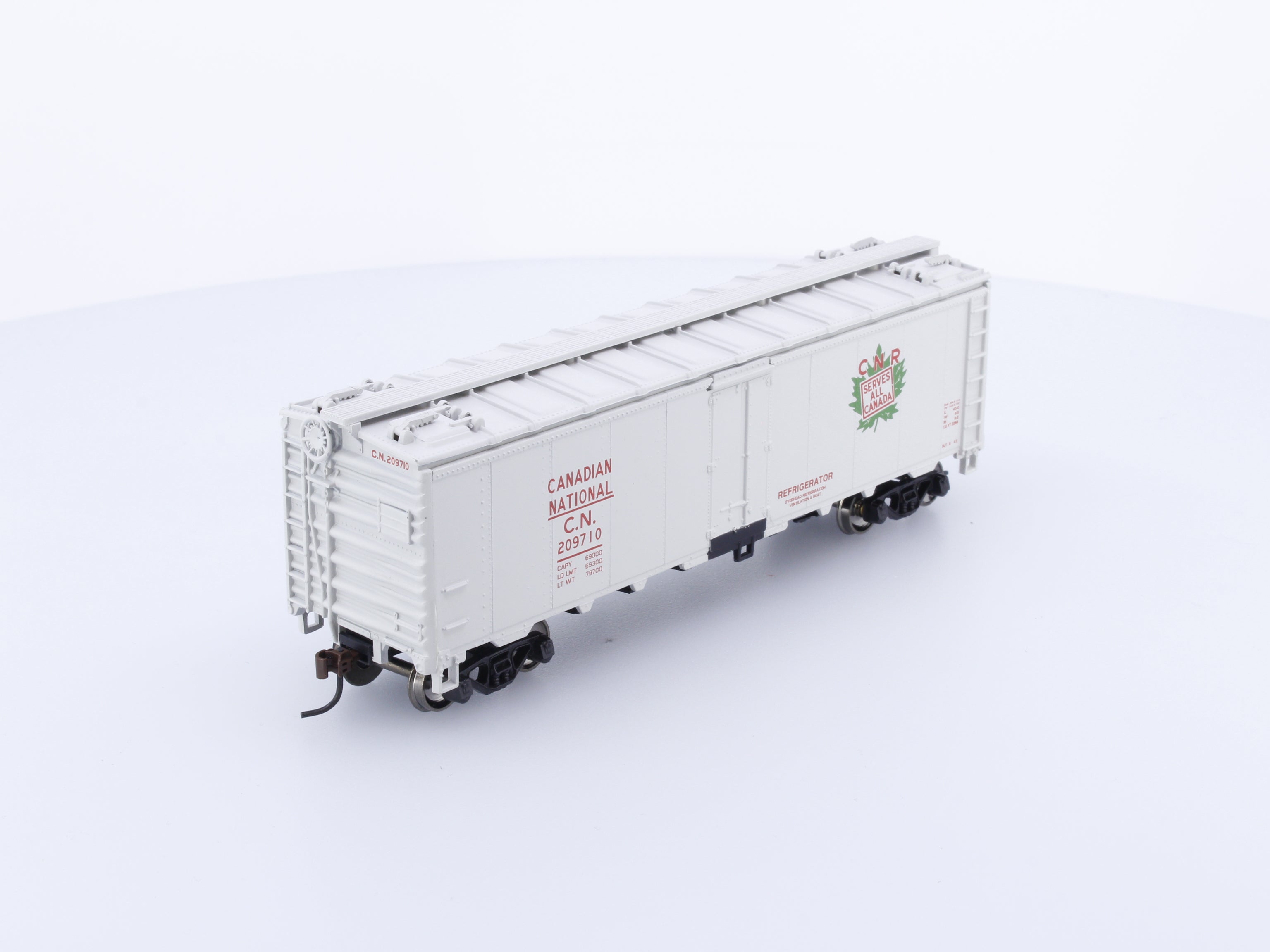 Athearn 71367 HO 40' Steel Reefer Canadian National (CN) 209710