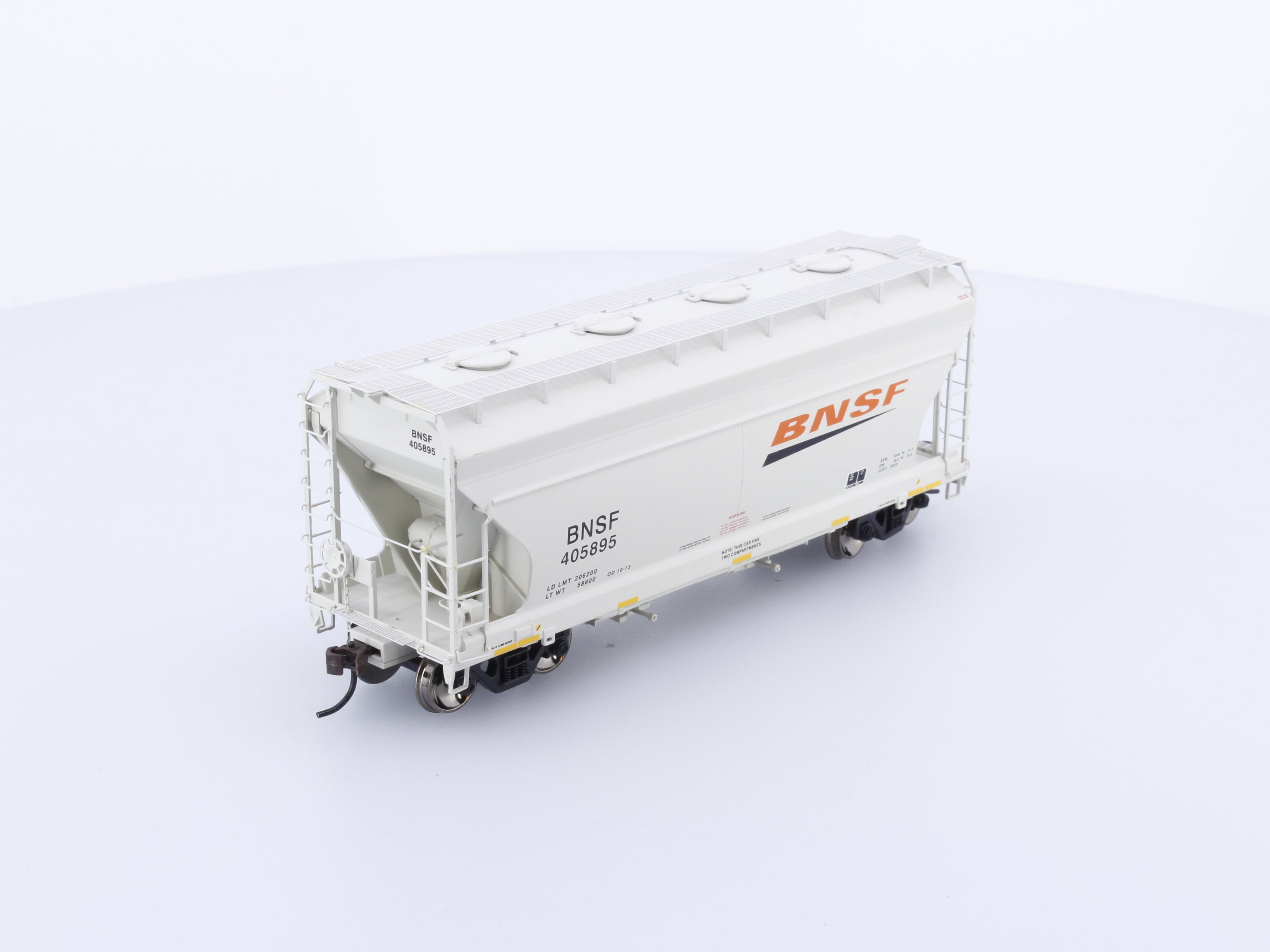 Athearn 93905 HO ACF 2970 2 Bay Hopper Burlington Northern Santa Fe (BNSF) 405895