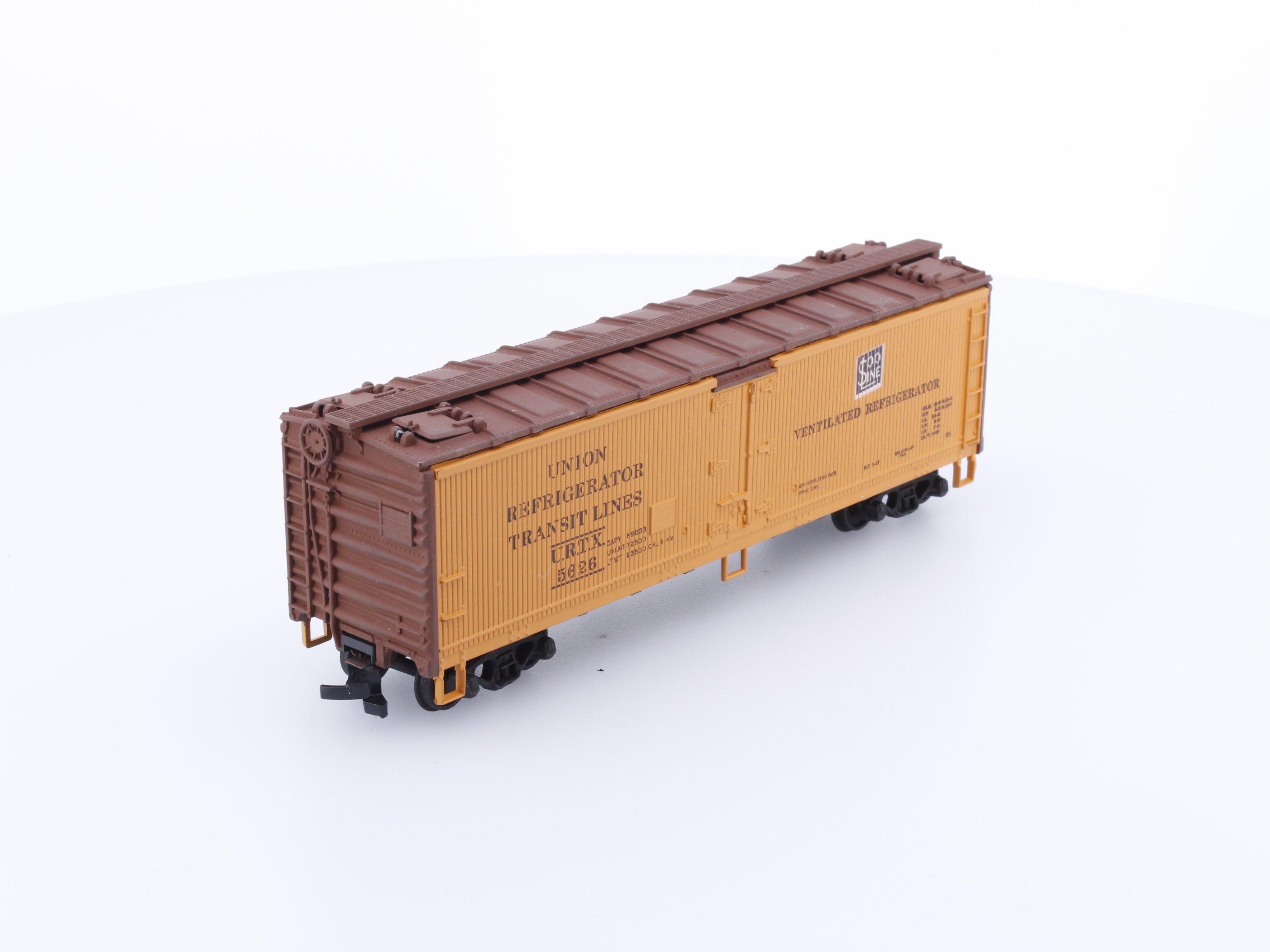Athearn 5213 HO 40' Wood Reefer Union Refrigerator Transit Lines (URTX) Soo Line (SOO) 5626