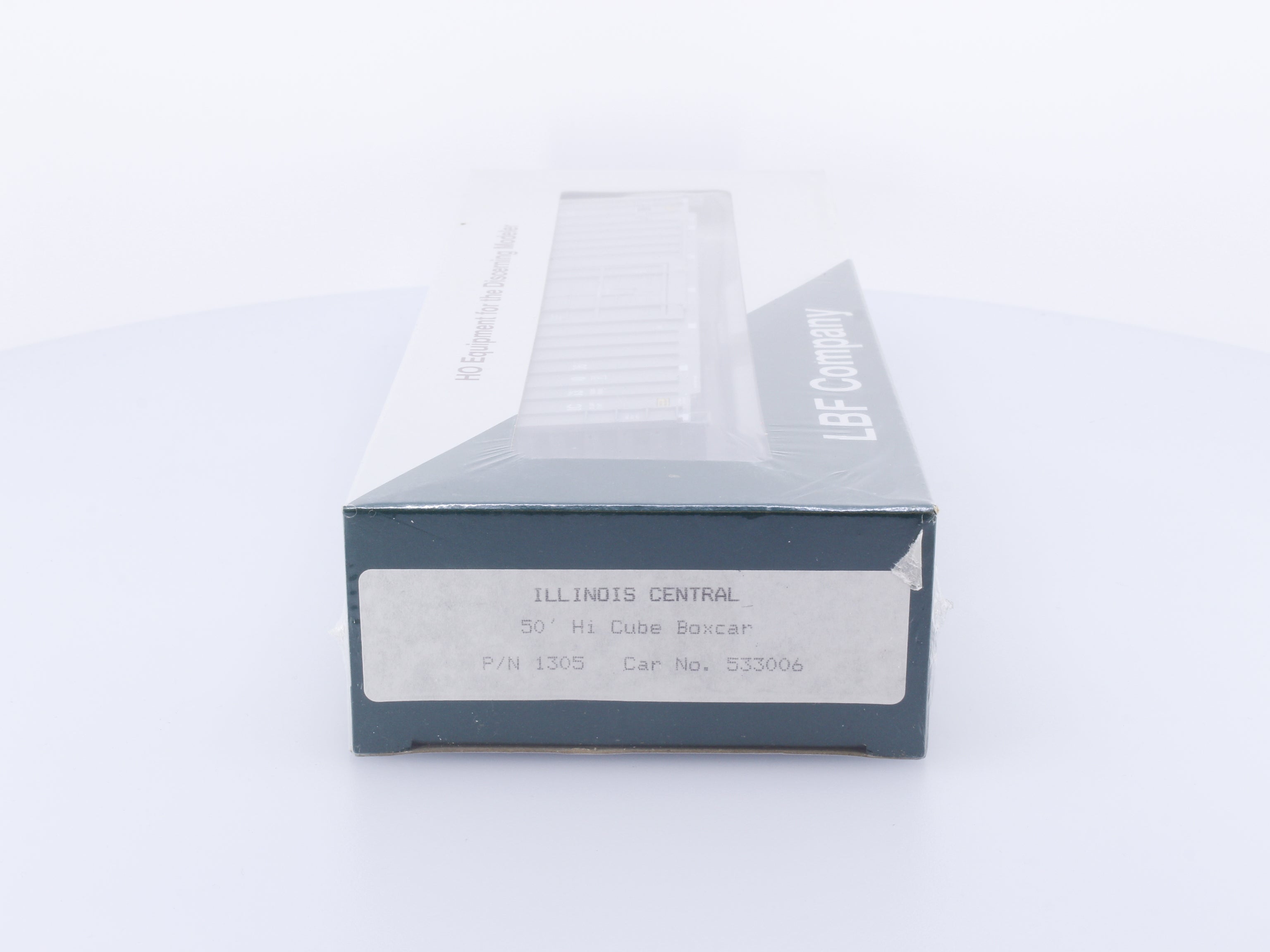 LBF Company 1305 HO 50' High Cube Box Car Illinois Central (IC) 533006