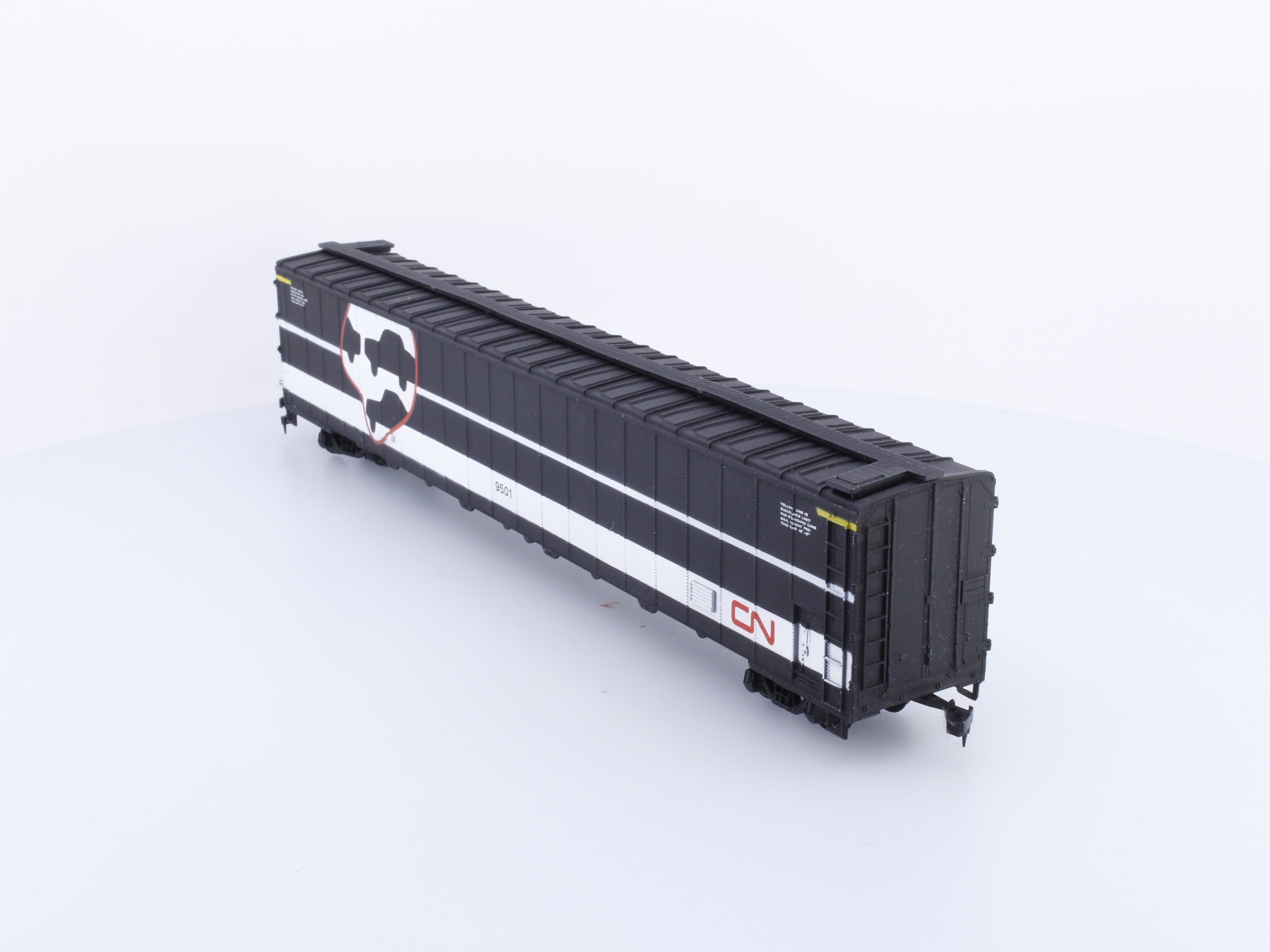 Bachmann 1251 HO 76' Auto Box Car Freight Canadian National (CN) 9501