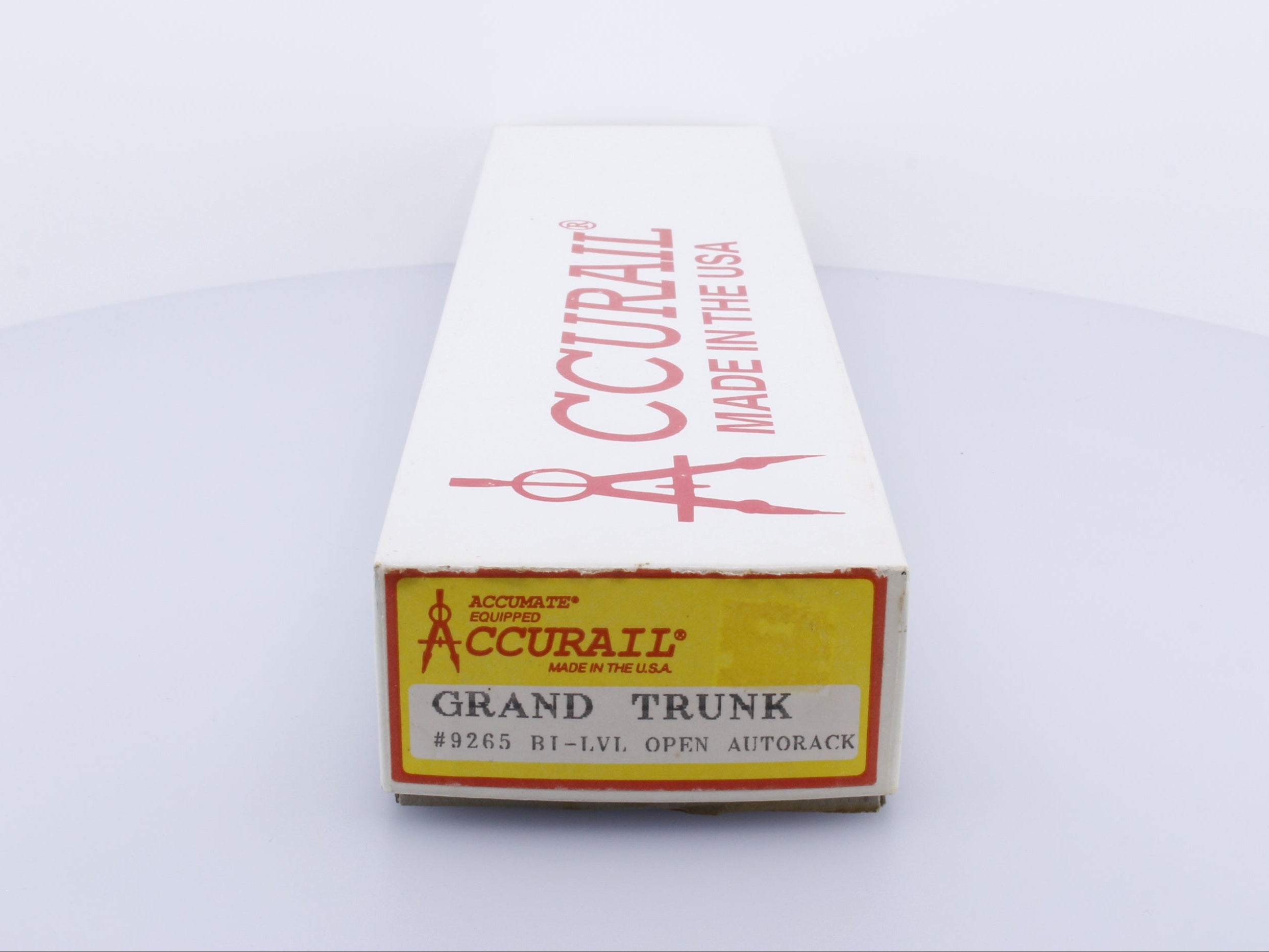 Accurail 9265 HO Bi-Level Open Auto Rack Grand Trunk Western (GTW) 304337