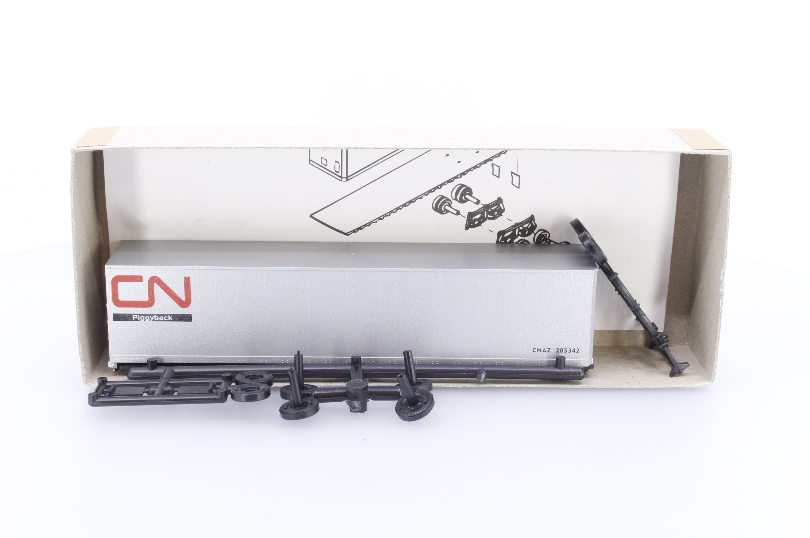 Accurail 9905 HO 45' Highway Trailer Canadian National (CN) 205342