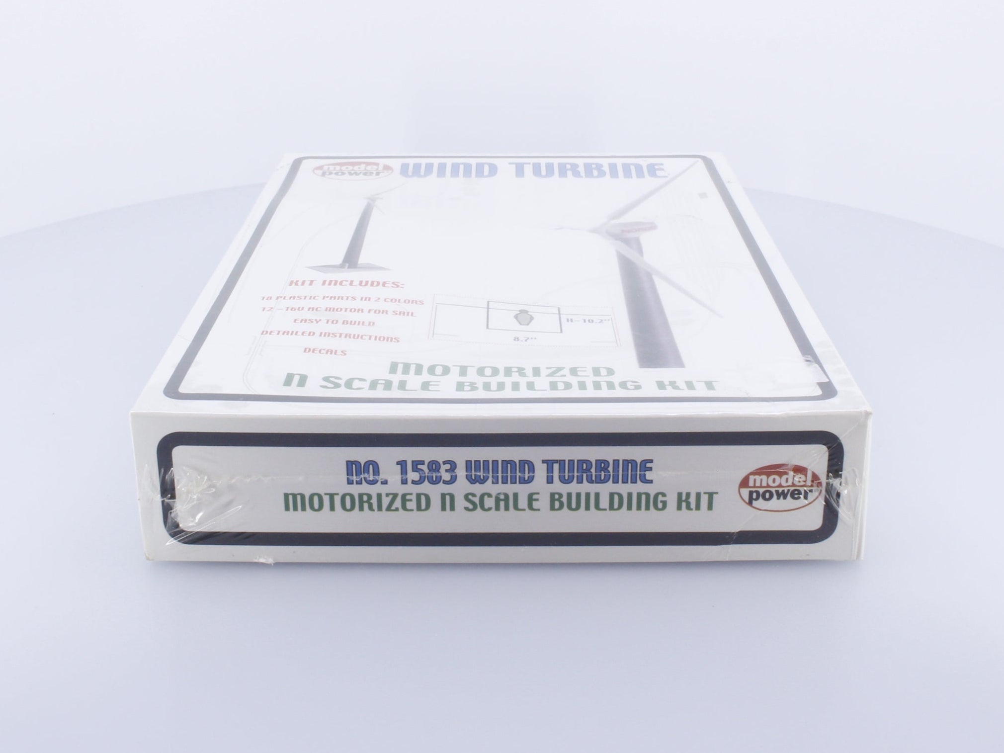 Model Power 1583 N Motorized N Scale Wind Turbine Building Kit
