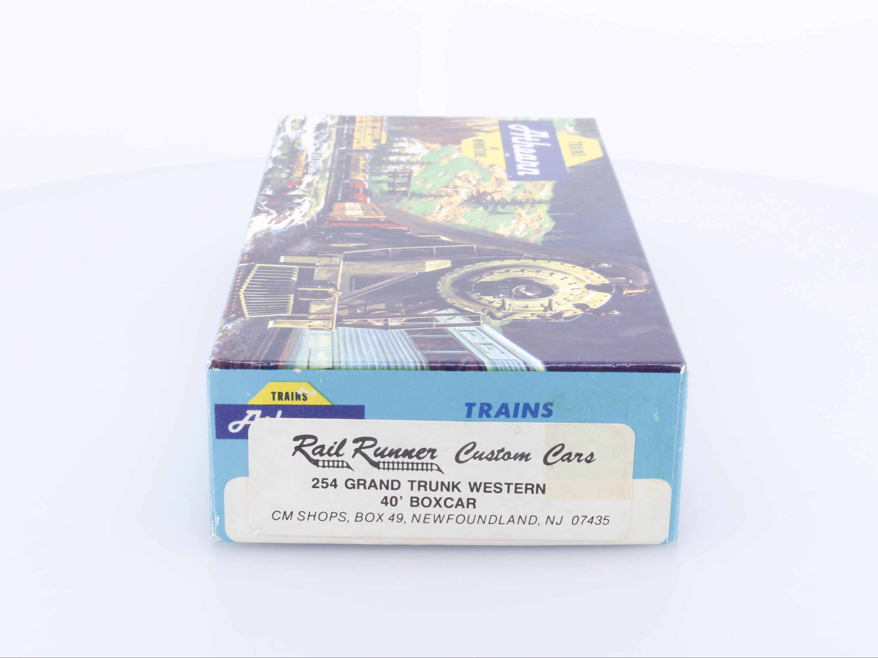 Athearn 254 HO Rail Runner Custom Cars 40' Box Car Grand Trunk Western (GTW) 516796