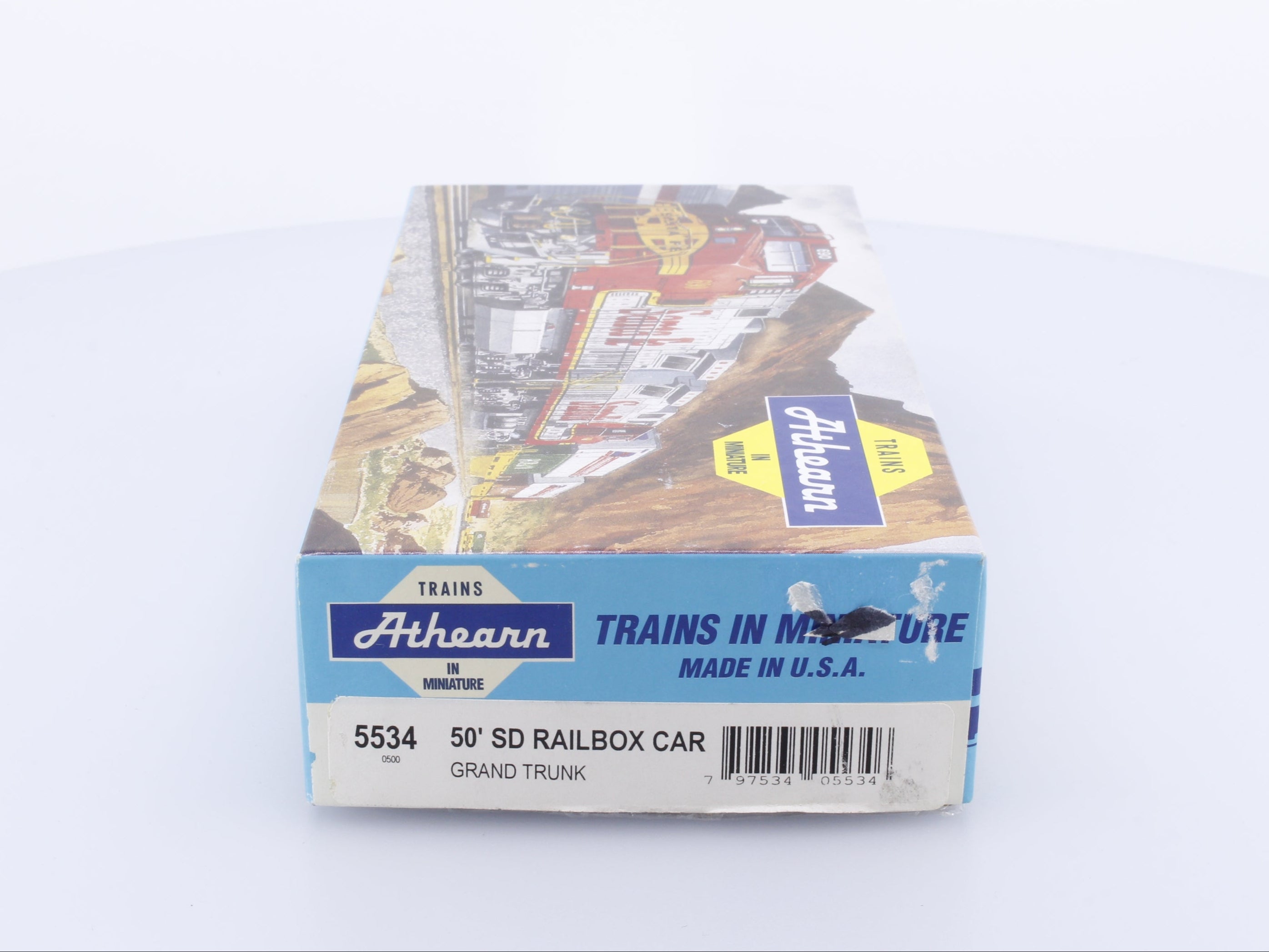 Athearn 5534 HO 50' Single Door Box Car Grand Trunk Western (GTW) 309348
