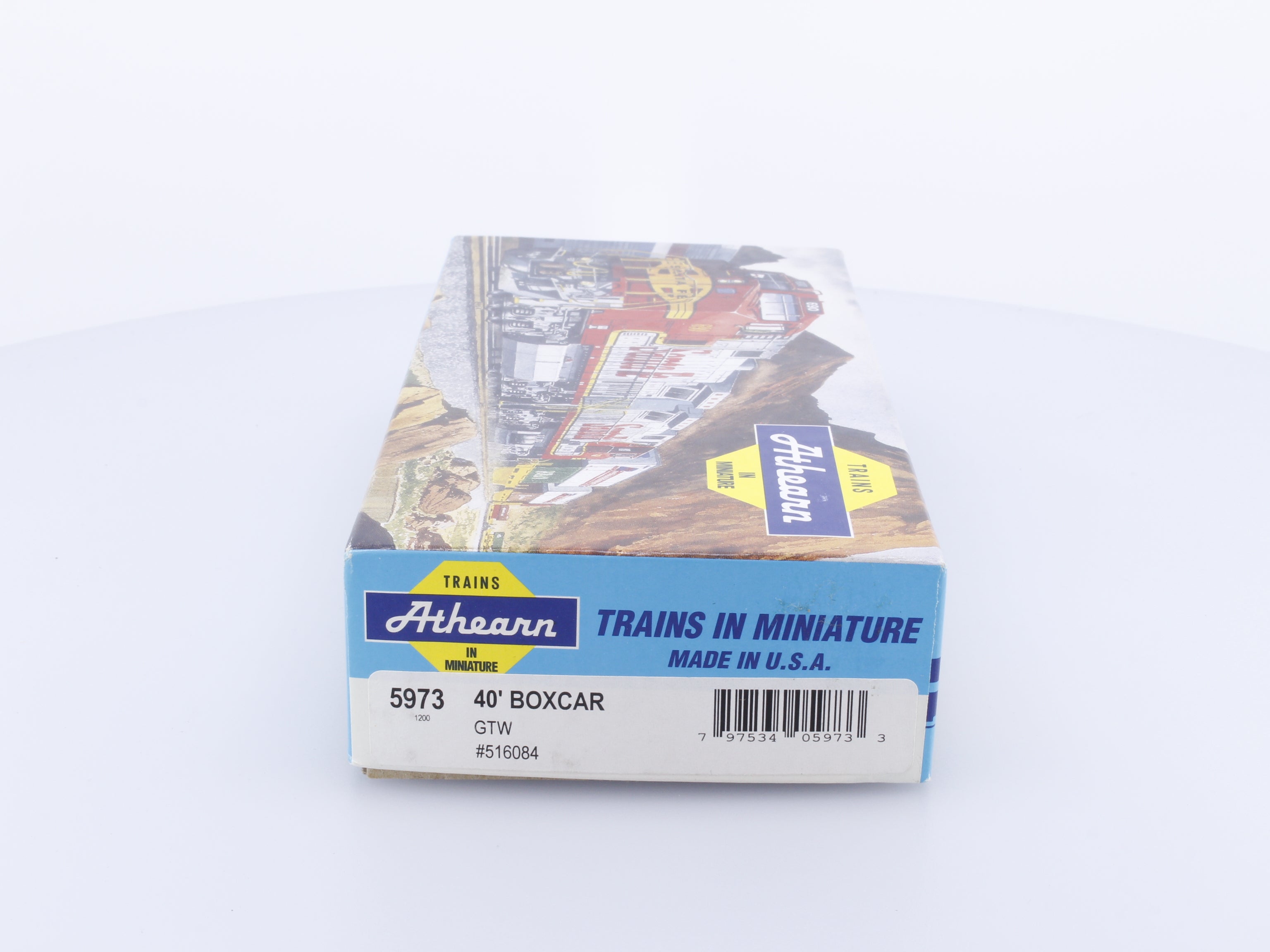 Athearn 5973 HO 40' Box Car x45 Grand Trunk Western (GTW) 516084