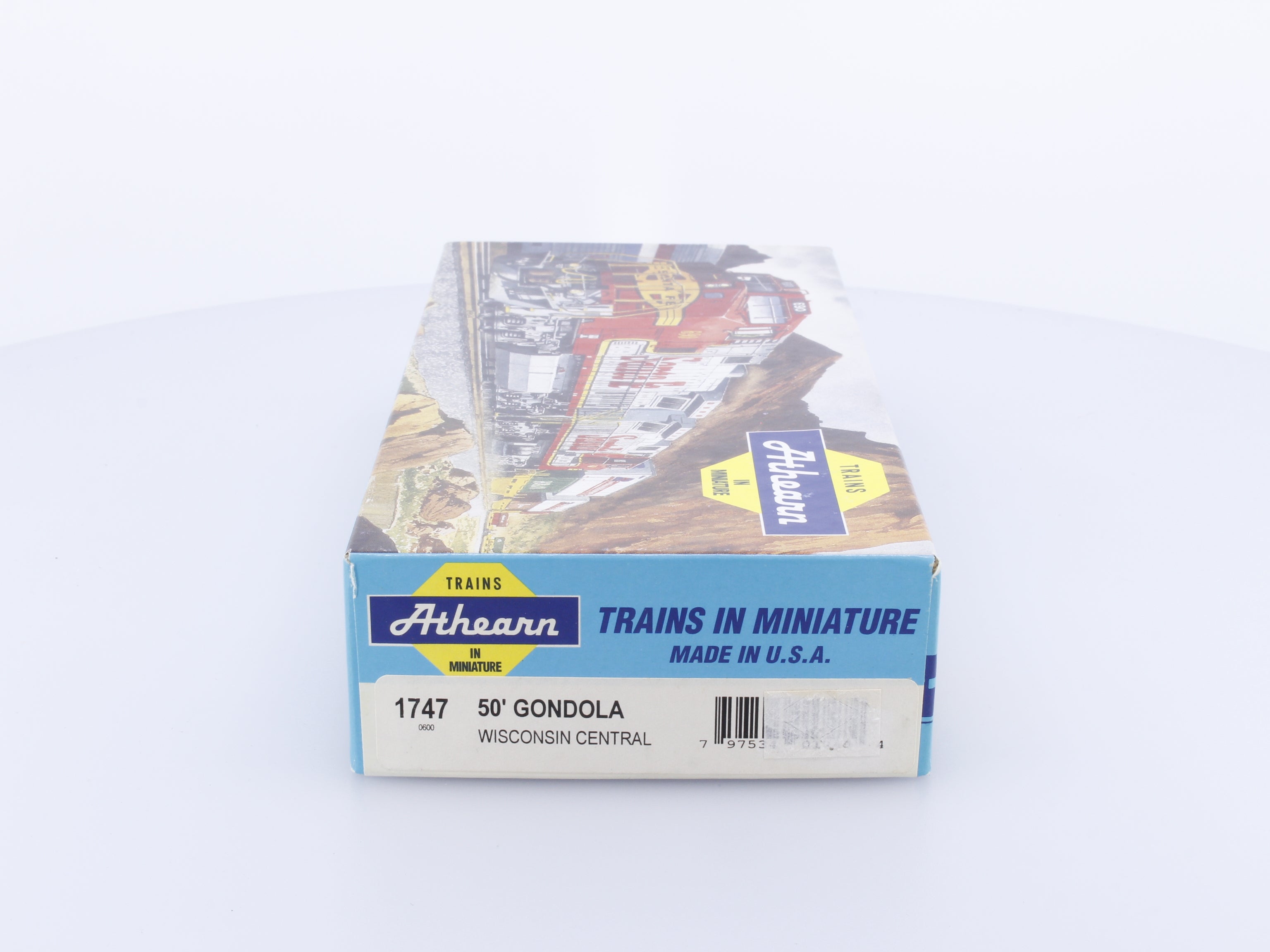 Athearn 1747 HO 50' Gondola Wisconsin Central (WC) 55122