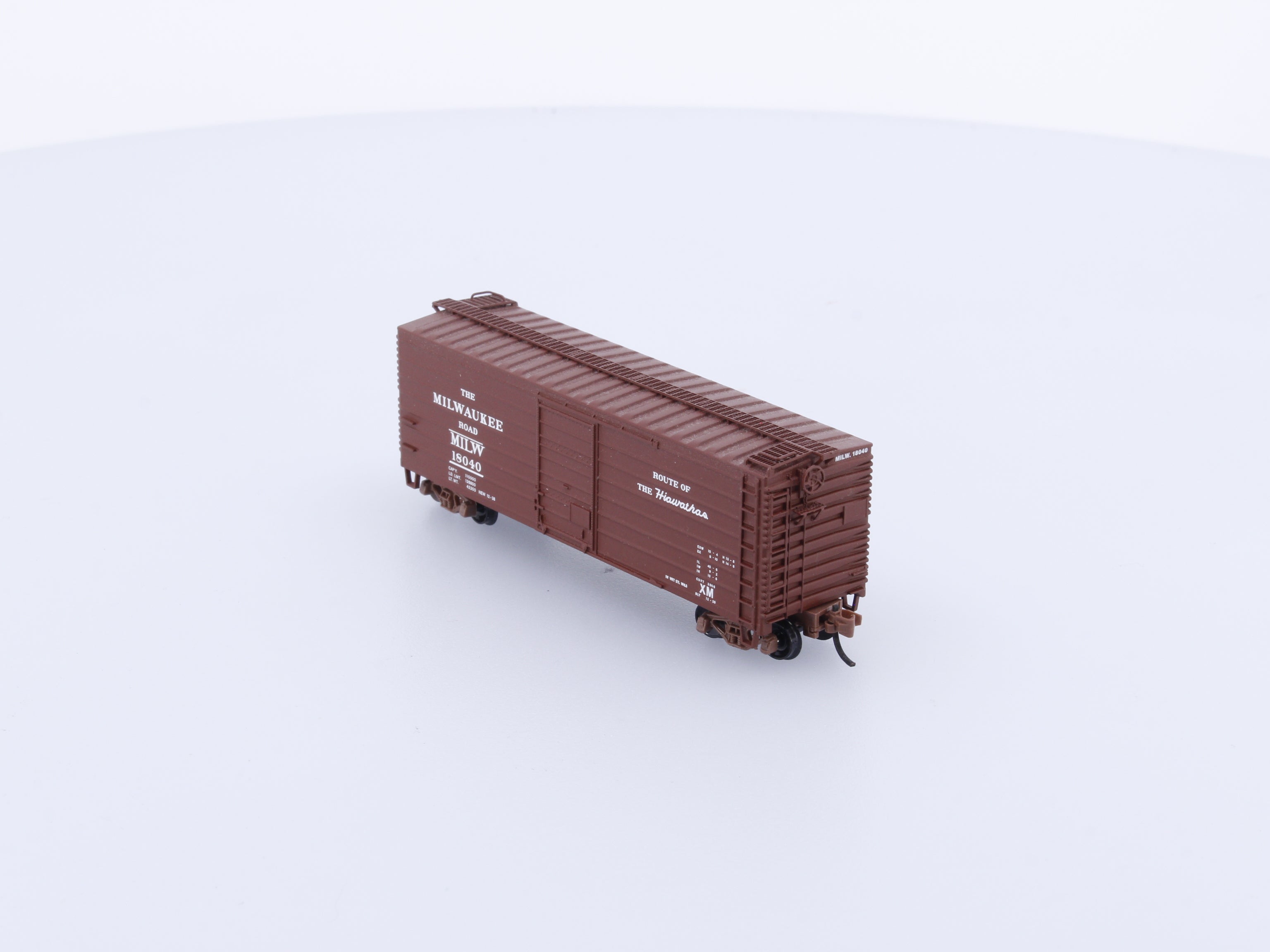 Fox Valley Models FVM 9002-1 N MILW Long Rib Box Car Milwaukee Road (MILW) 18040