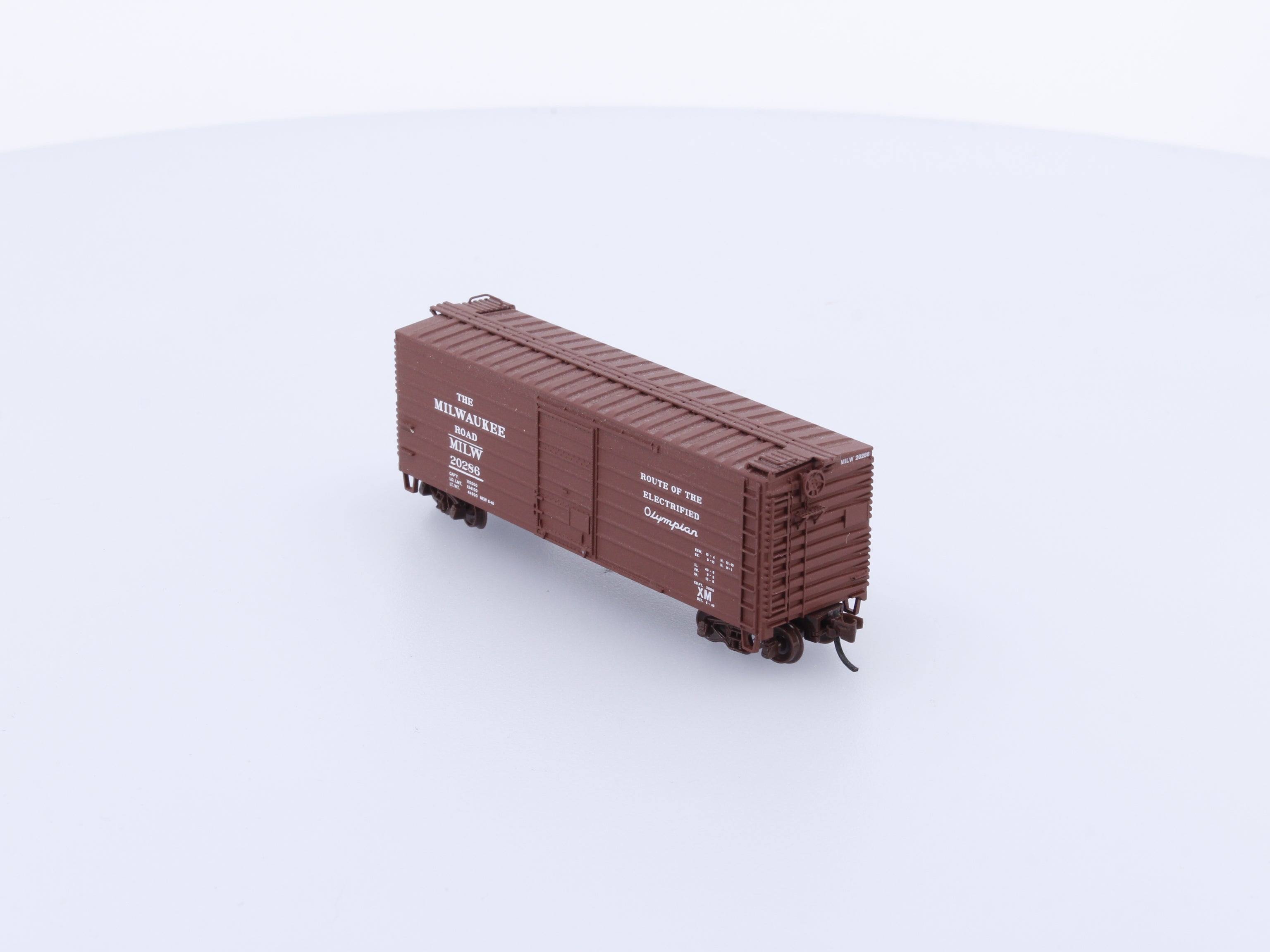 Fox Valley Models FVM 9003-4 N MILW Long Rib Box Car Milwaukee Road (MILW) 20286