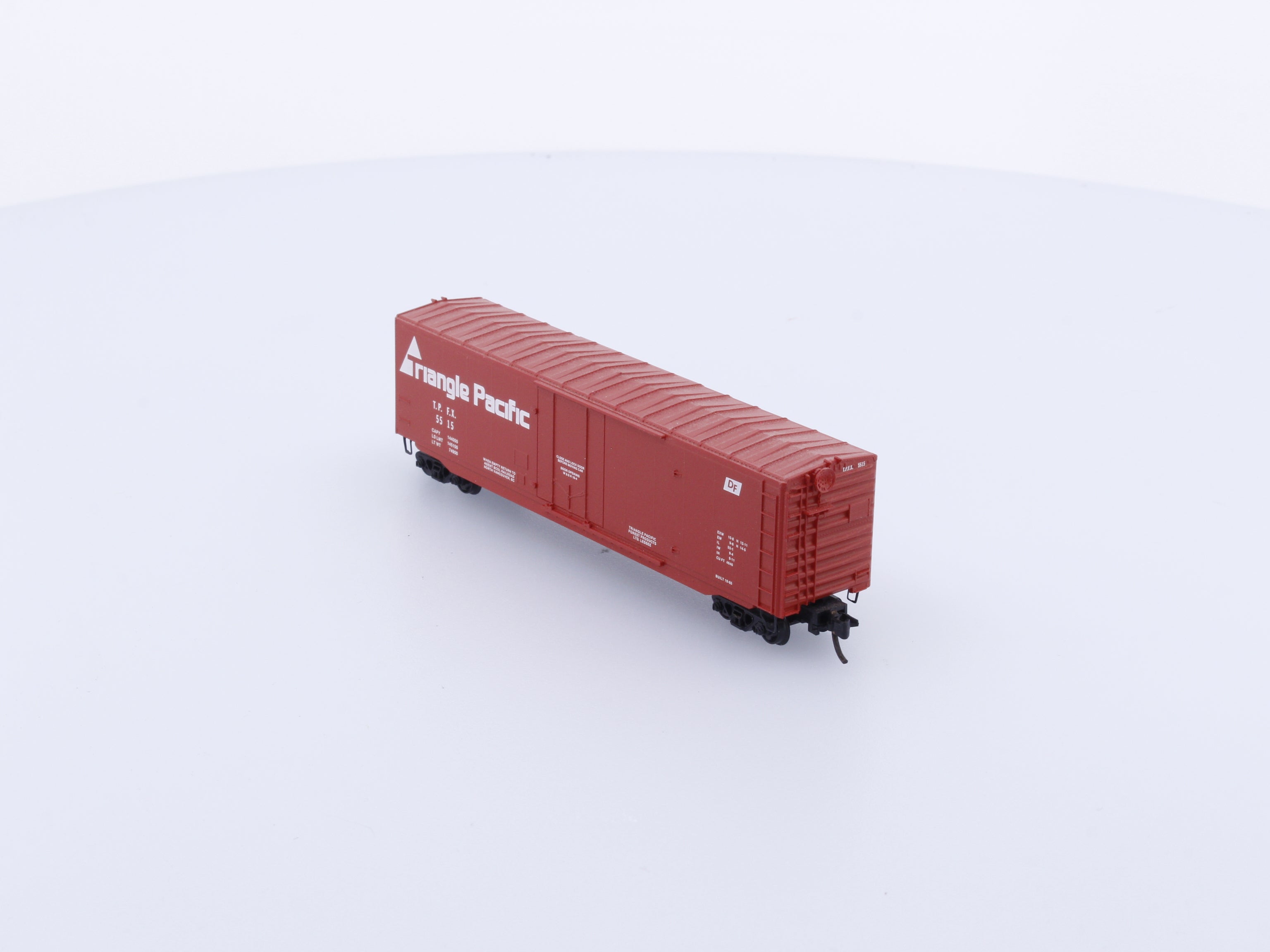 Micro Trains 38130 N Boxcar, 50', Steel, Plug Door Triangle Pacific , TPFX 5515