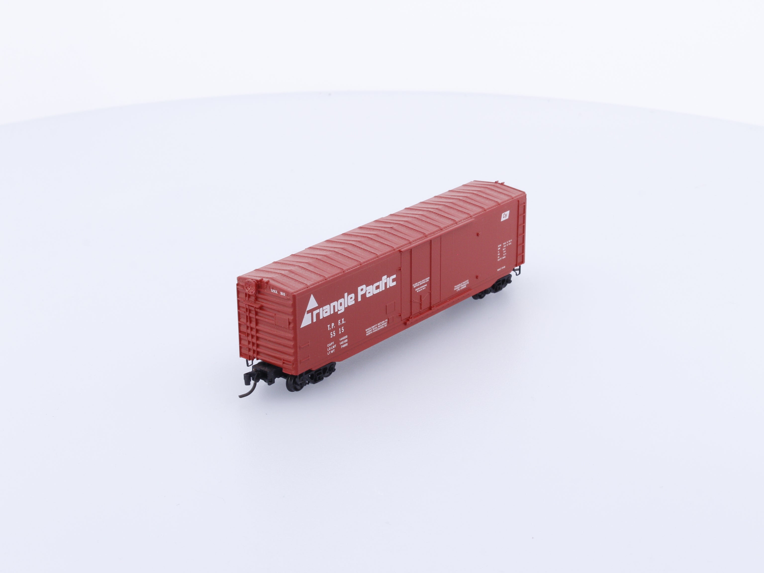 Micro Trains 38130 N Boxcar, 50', Steel, Plug Door Triangle Pacific , TPFX 5515