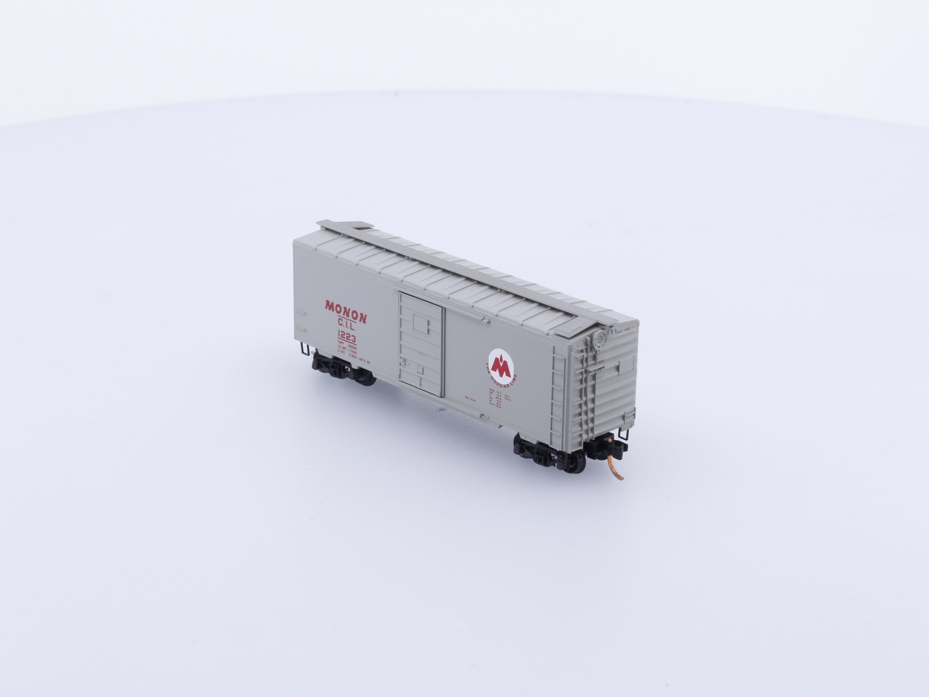 Micro Trains 20576 N Boxcar, 40', PS-1 Monon , CIL 1223 (#2)