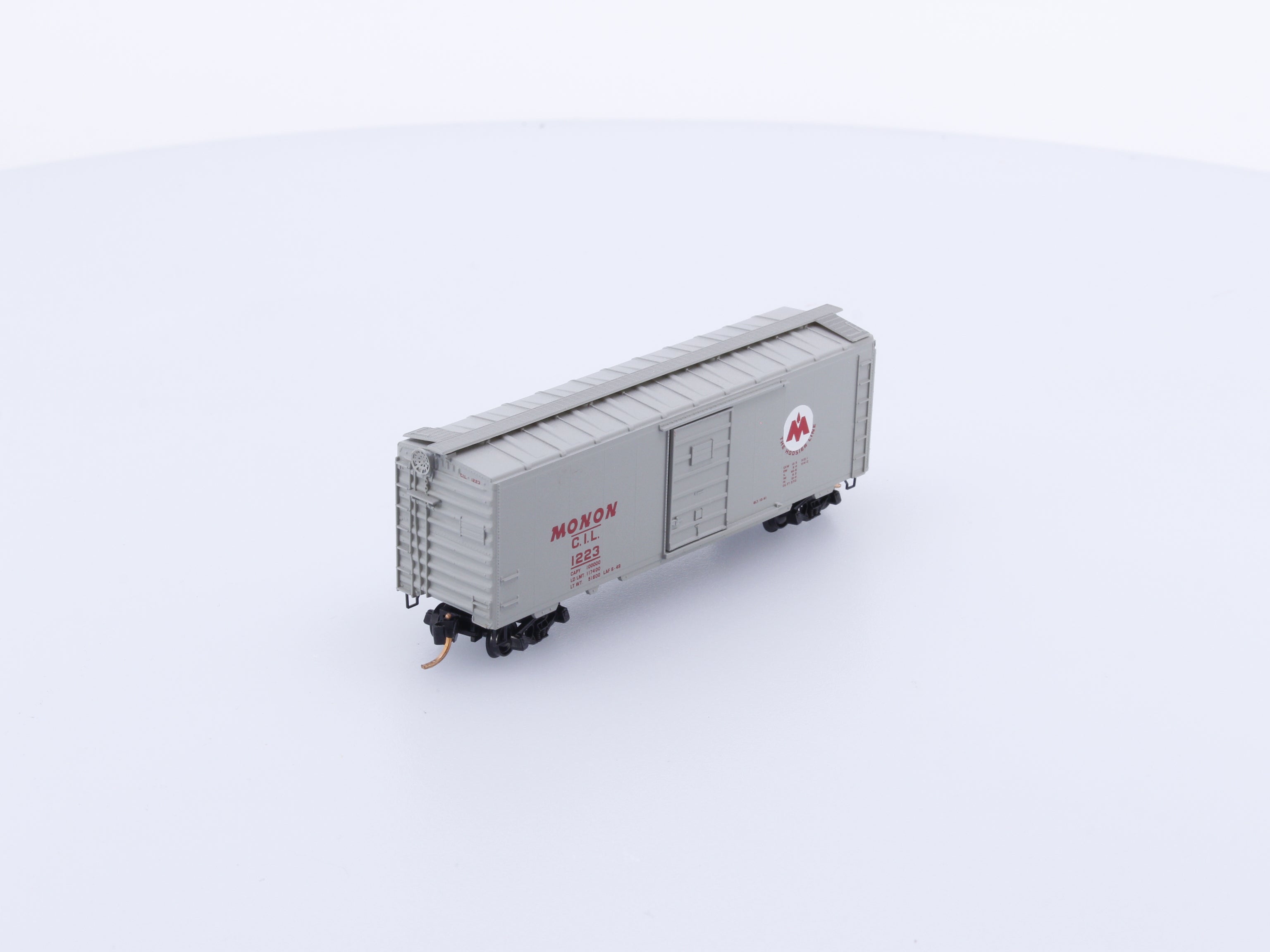 Micro Trains 20576 N Boxcar, 40', PS-1 Monon , CIL 1223 (#2)