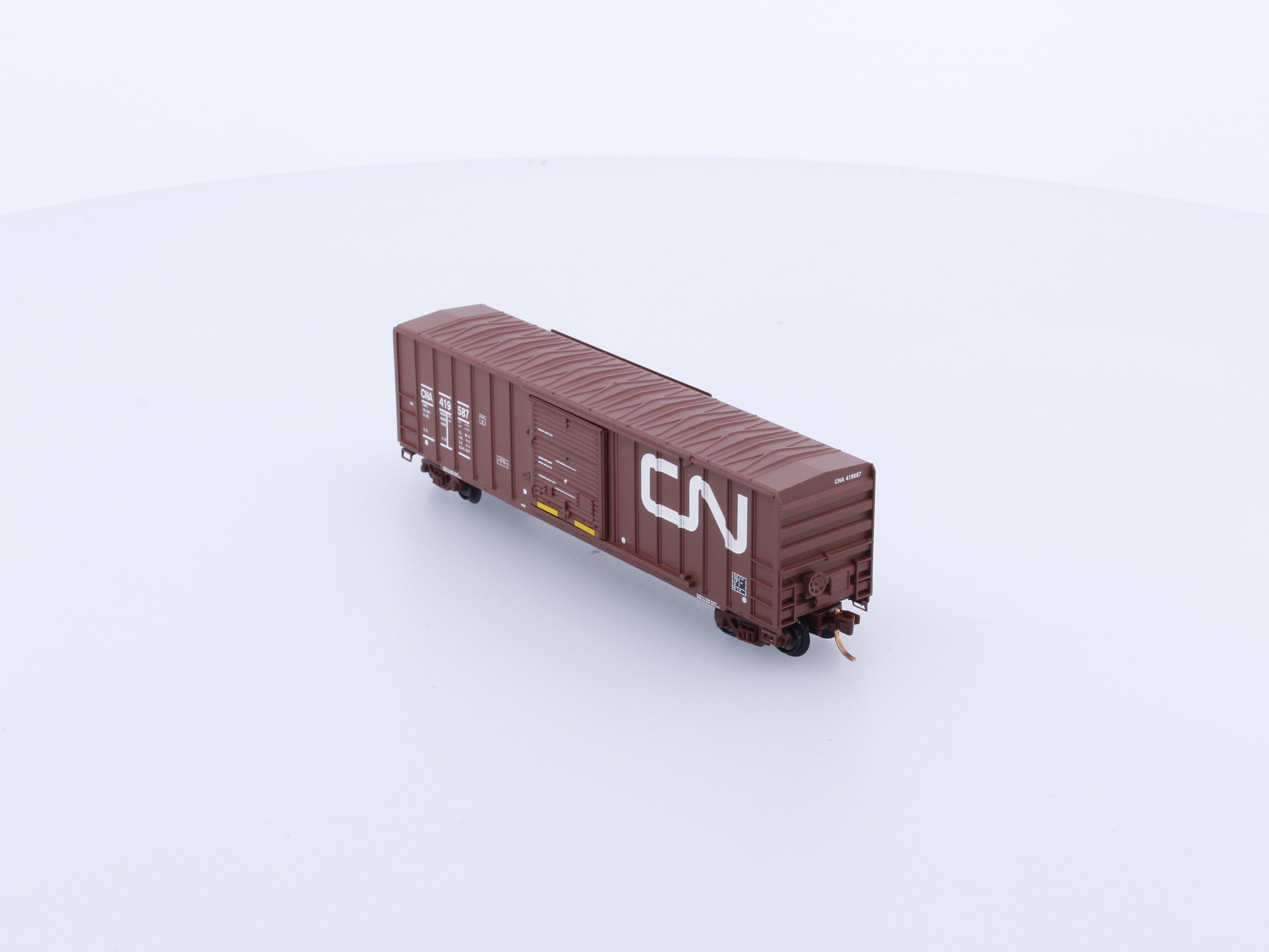Micro Trains 25650 N Boxcar, 50' Rib Side Single Door Canadian National (CN) 419587