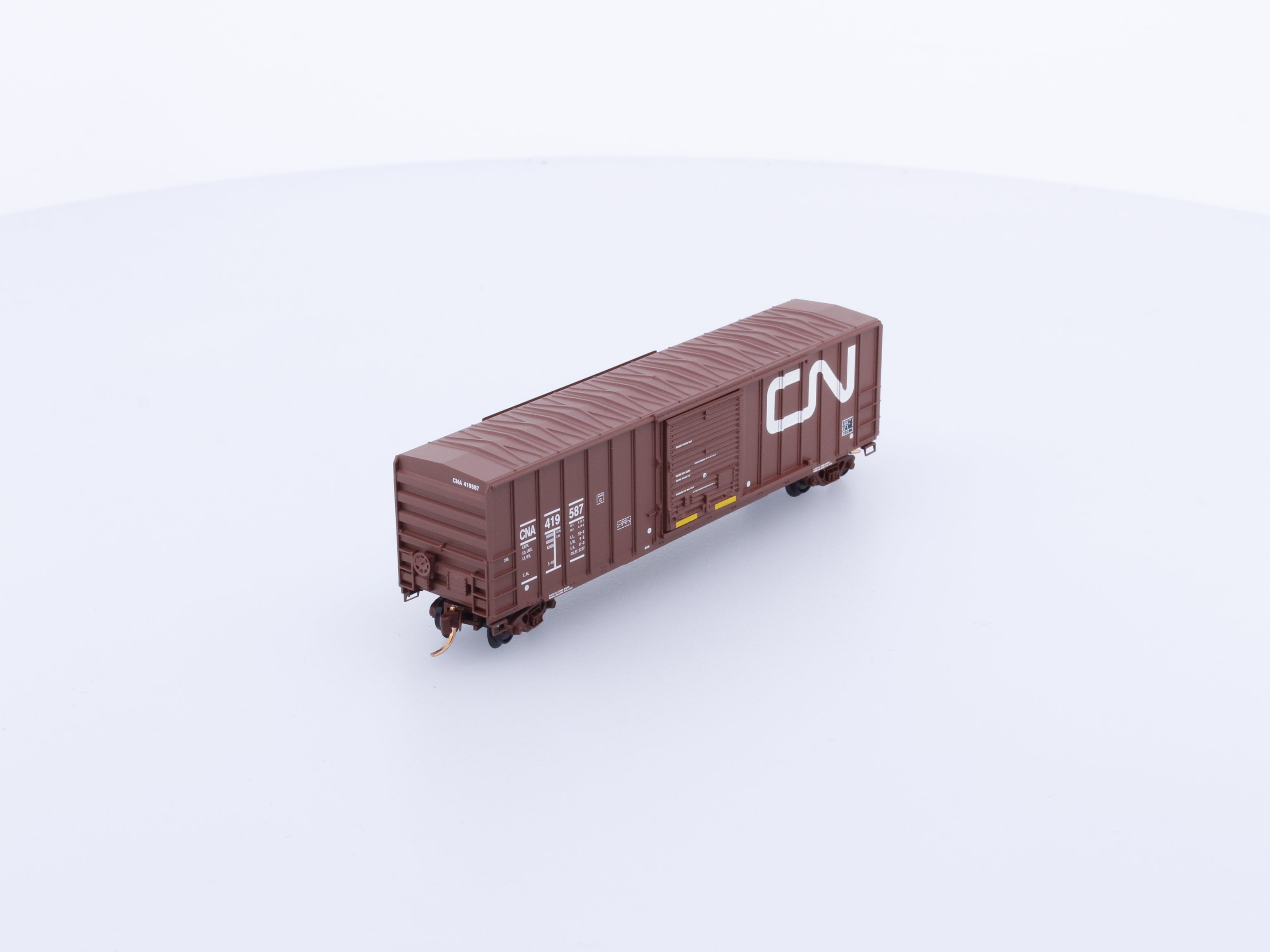 Micro Trains 25650 N Boxcar, 50' Rib Side Single Door Canadian National (CN) 419587