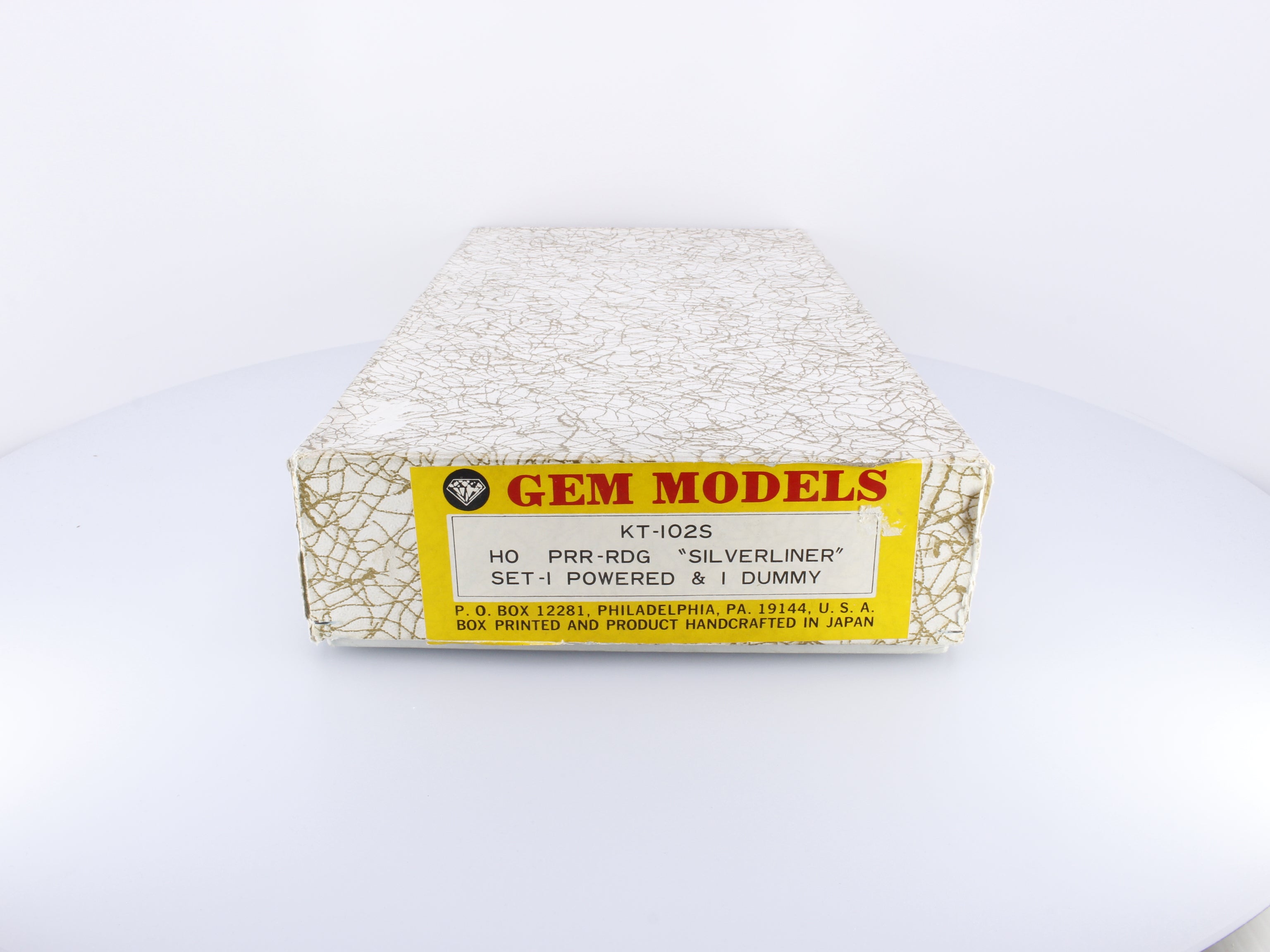 Gem Models KT-102S HO "Silverliner" Passenger Car Set 1-Powered 1-Dummy (painted as Juanita Valley Traction) 501,502