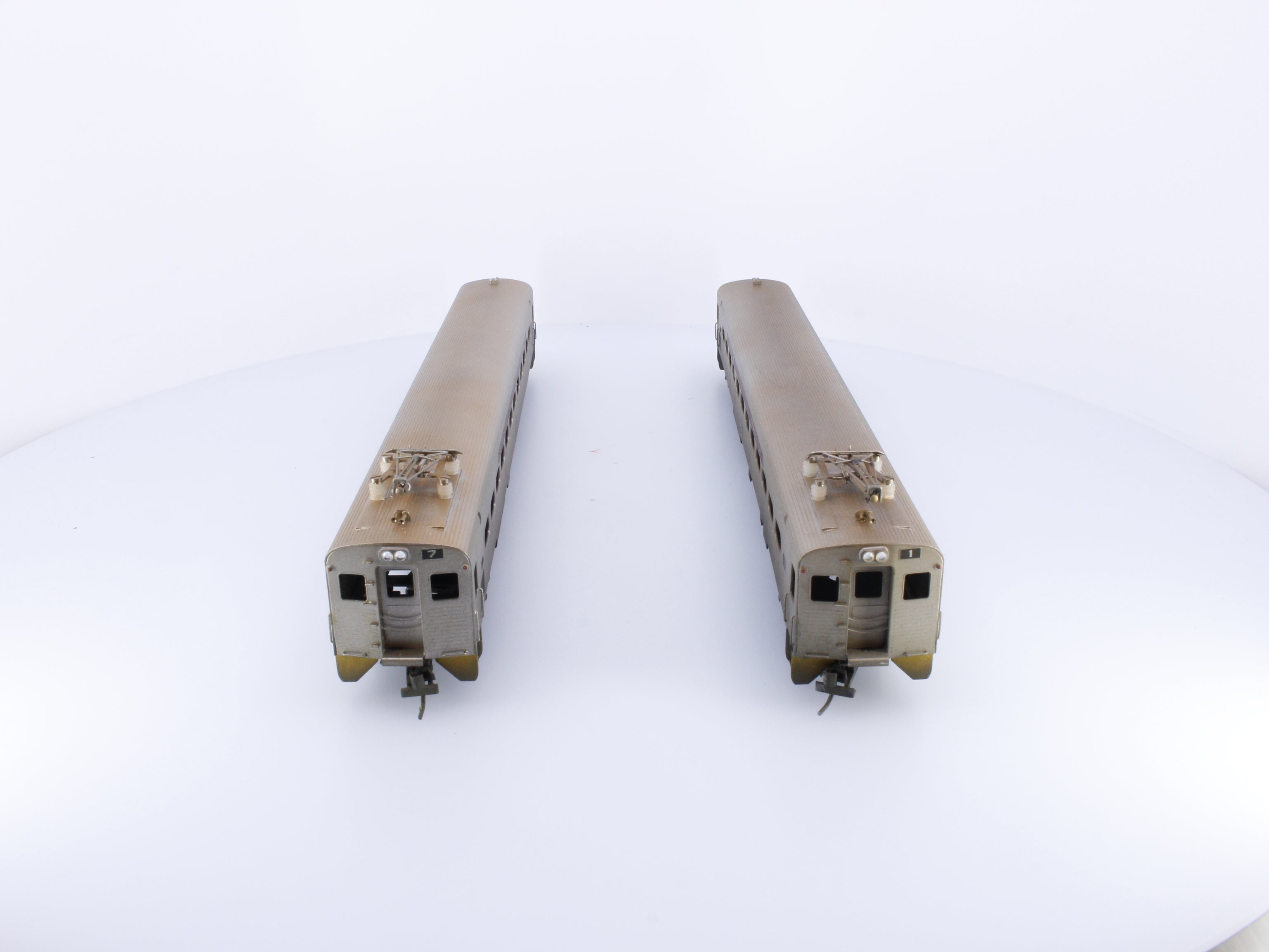 Gem Models KT-102S HO "Silverliner" Passenger Car Set 1-Powered 1-Dummy (painted as Juanita Valley Traction) 501,502