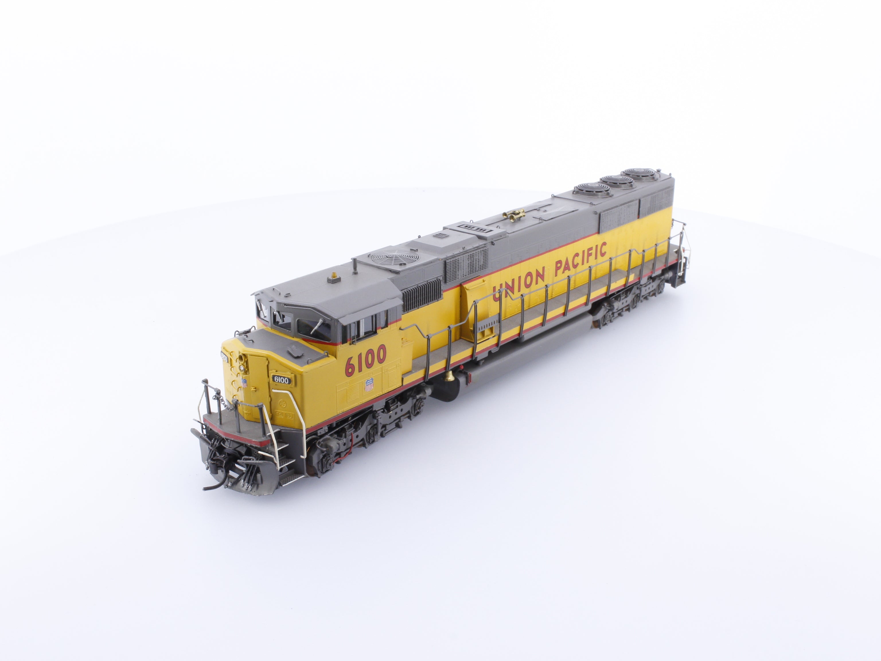 Overland 5159 HO Brass SD60M Wide Cab Diesel Locomotive Union Pacific (UP) 6100 Analog DC