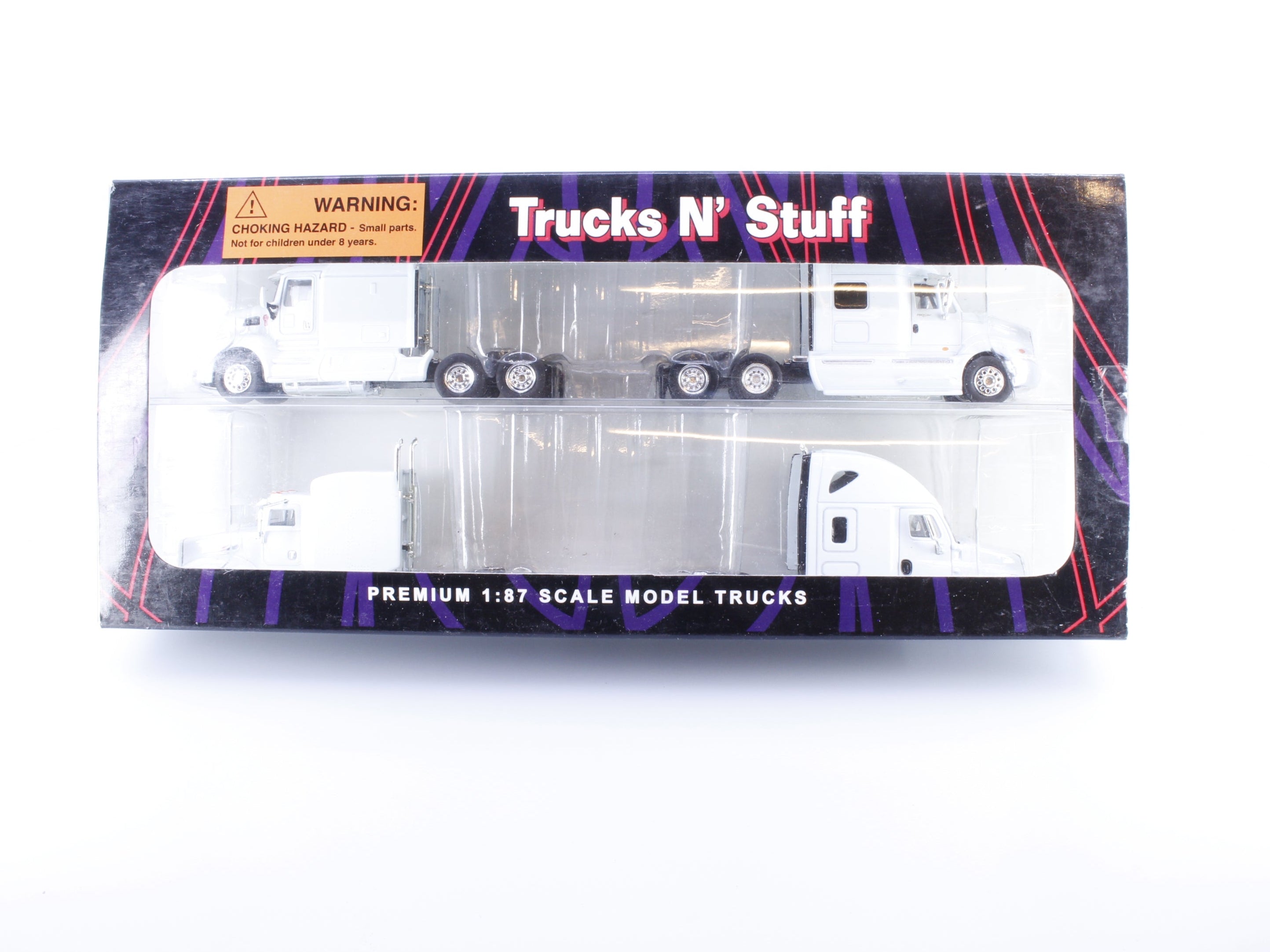 Tonkin Replica 100122 HO 4 Piece Long Haul Sleeper Semi Trucks