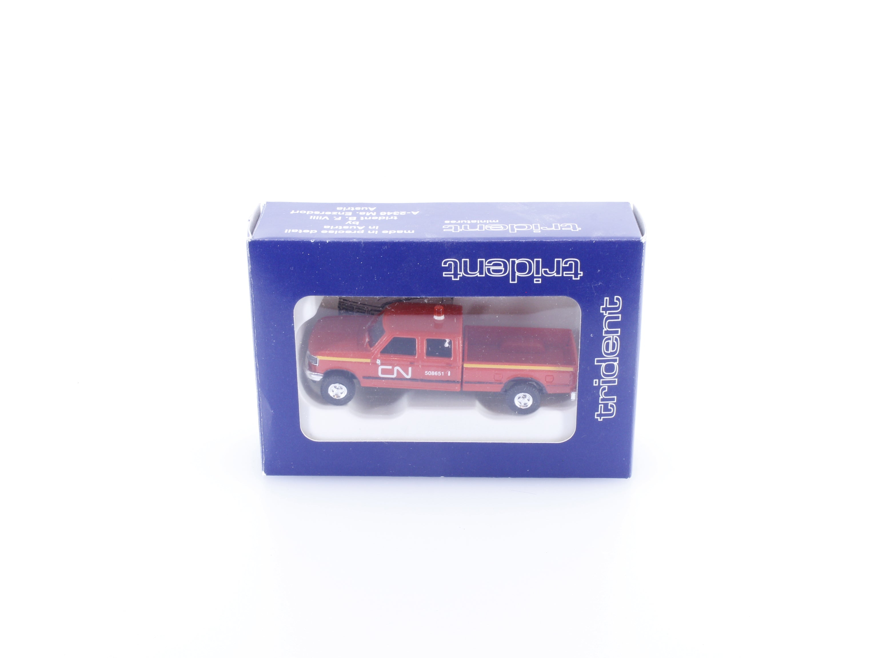 Trident Miniatures 90078 HO CN Ford Crew Cab F350 Pick Up