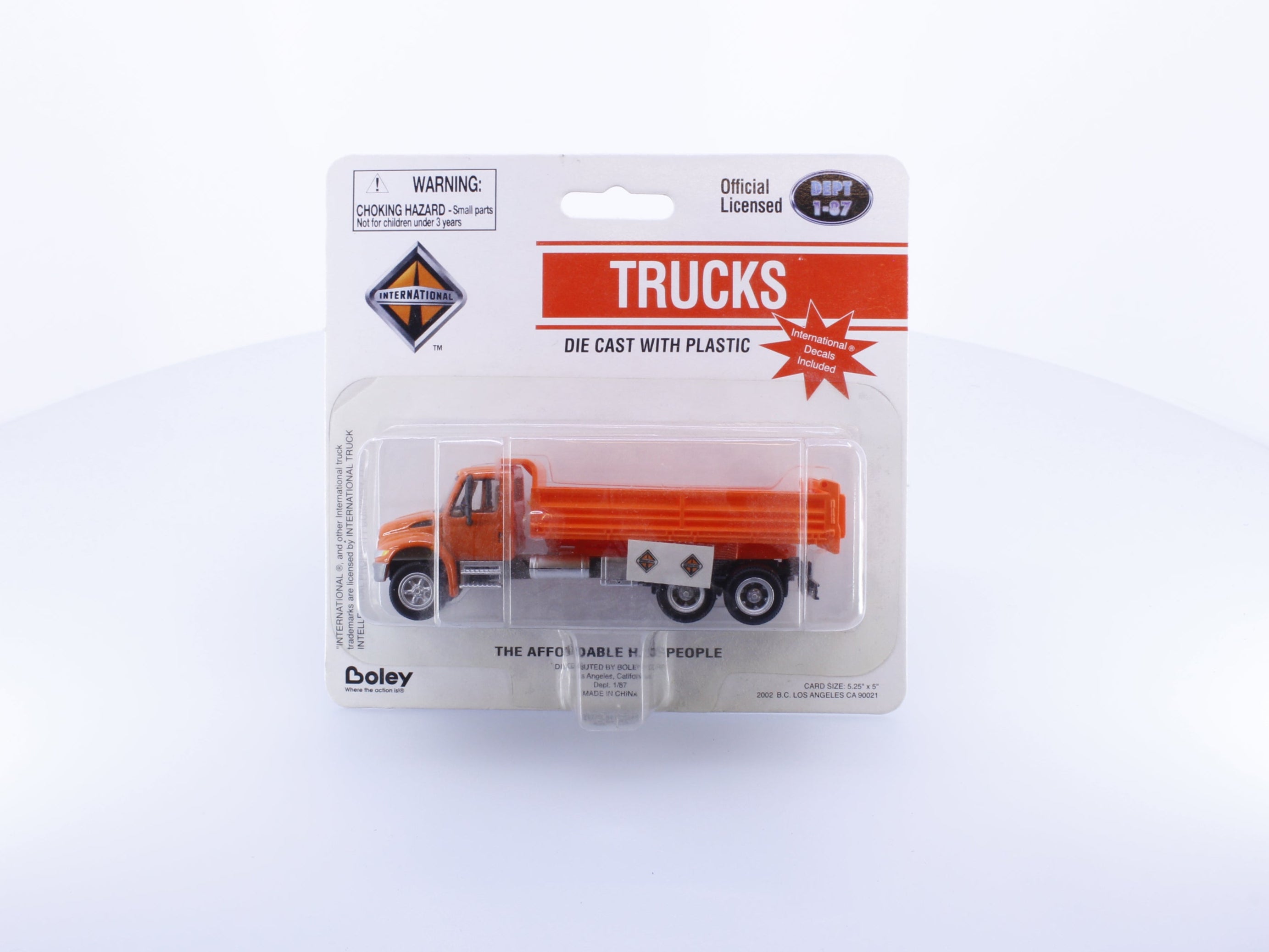 Boley 4105-99 HO International Two Axle Dump Truck