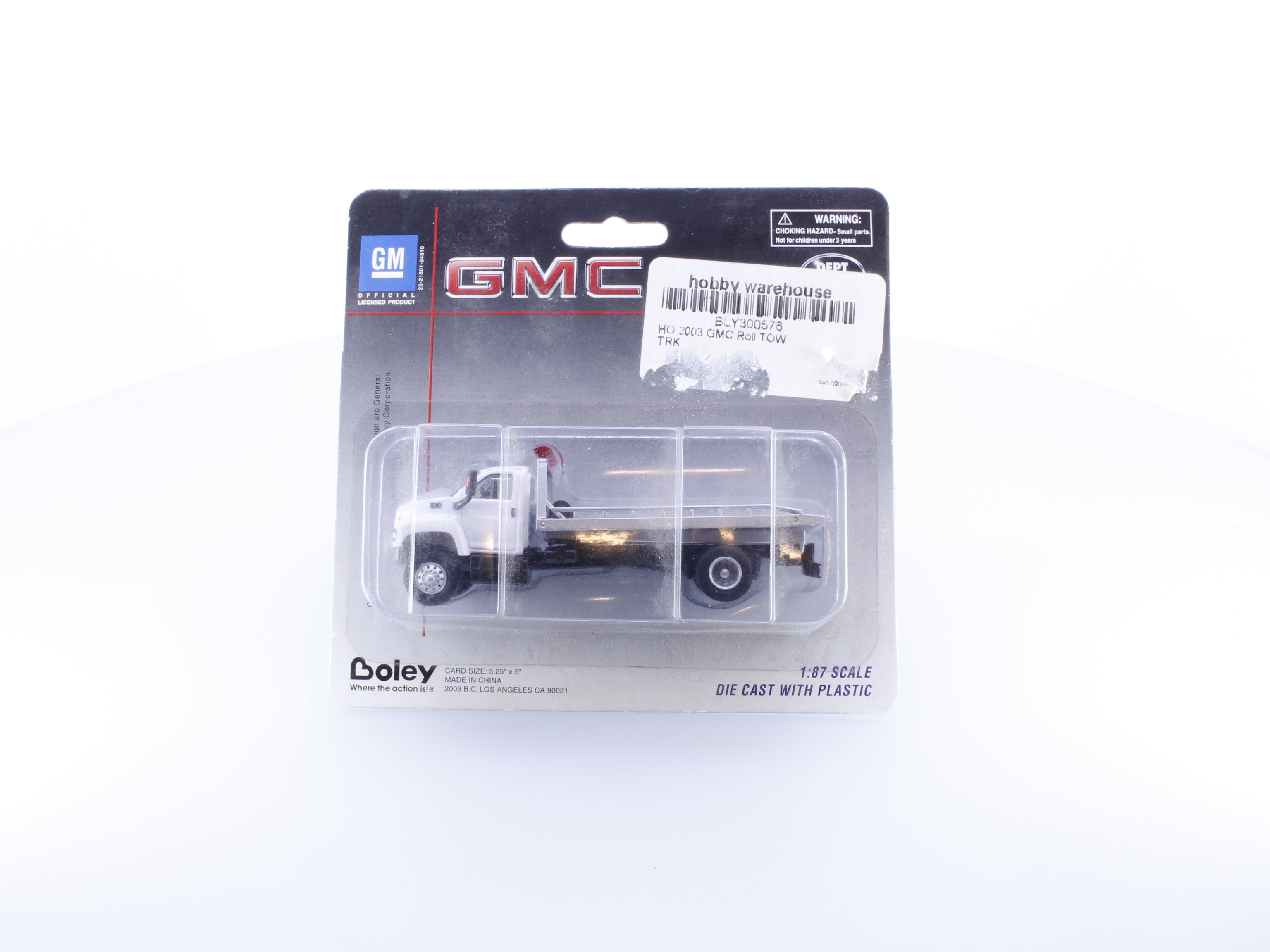 Boley BLY300578 HO 2003 GMC Roll Tow Truck