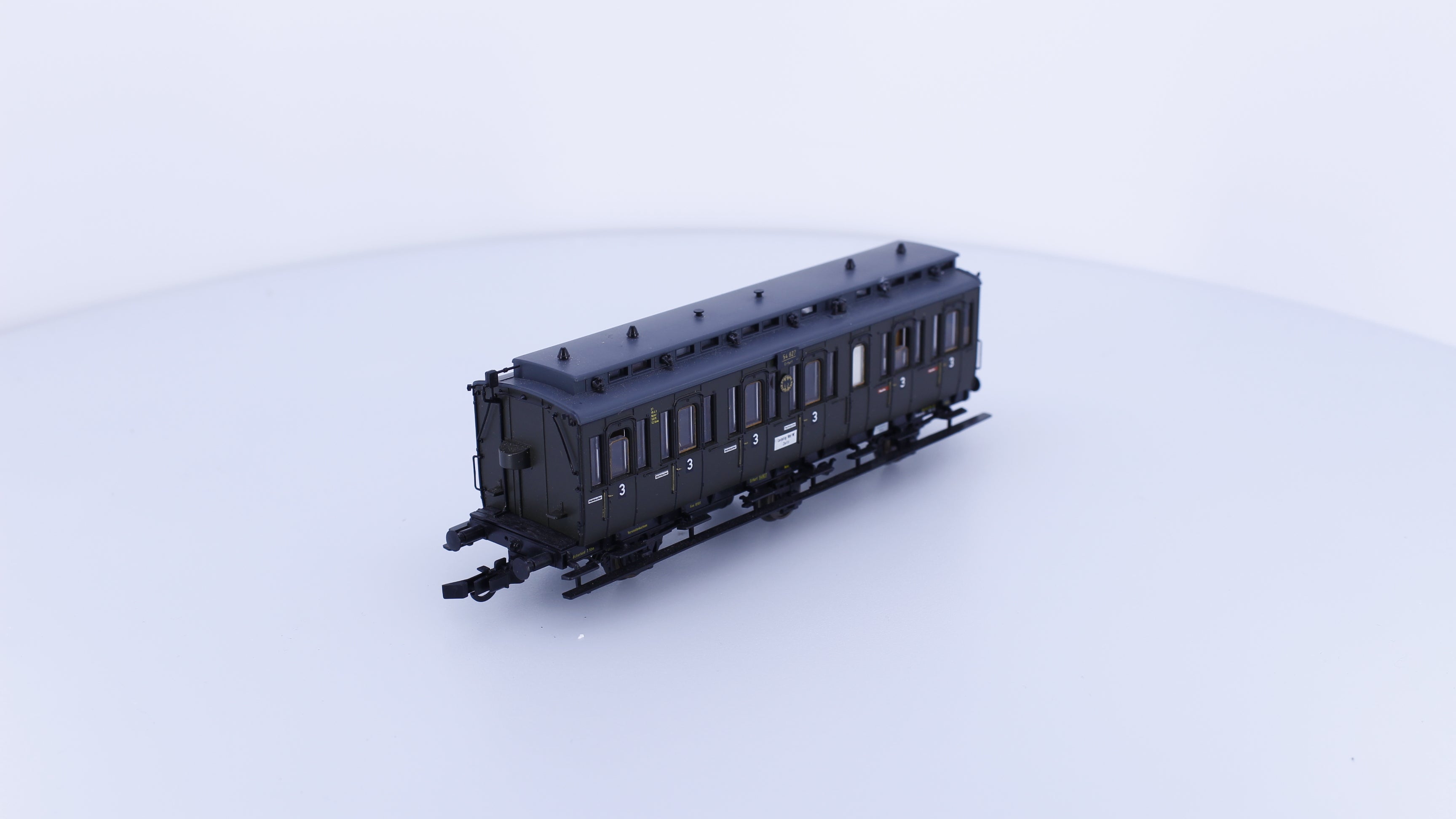 Roco 44511 HO DB 3rd Class Passenger Car of the Royal Prussian State Railway 54827