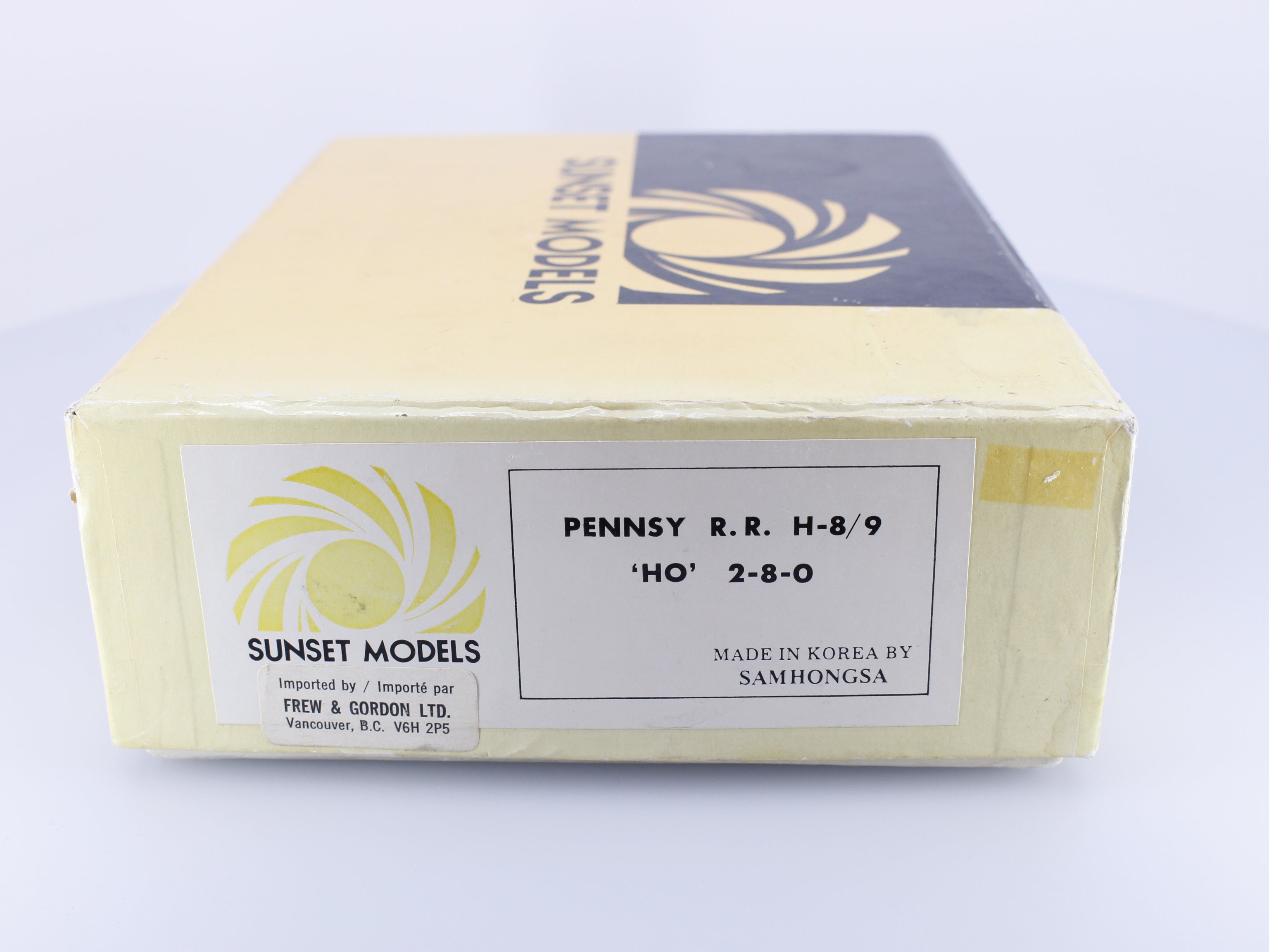 Frew & Gordon / Sunset / Samhongsa HO Brass Pennsy R.R. H-8/9 HO 2-8-0 (SS-237) Does Not Run