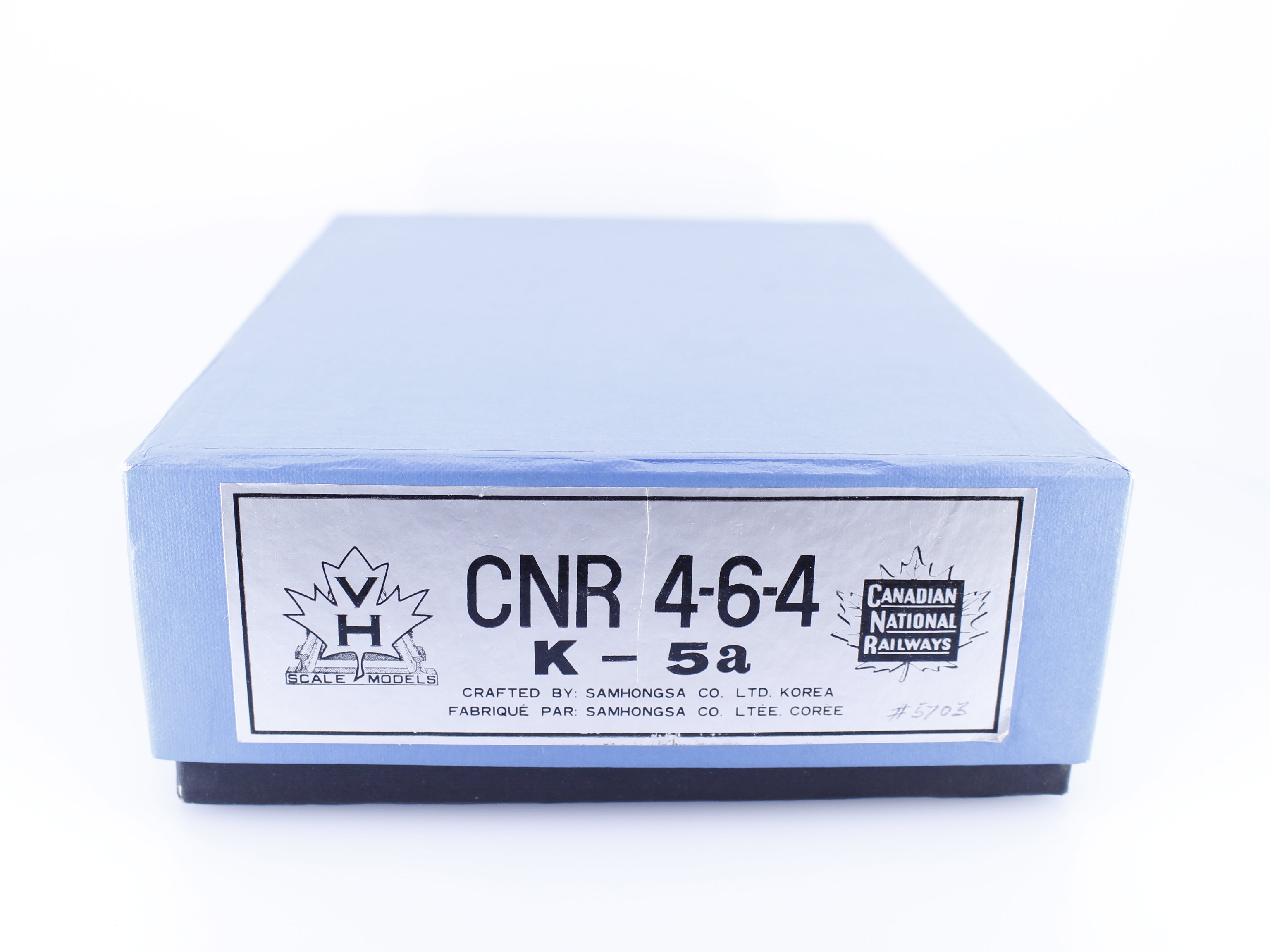 Van Hobbies CNR464K5A HO Brass 4-6-4 K-5a Steam Locomotive Professionally Painted Canadian National (CN) 5703 Analog DC