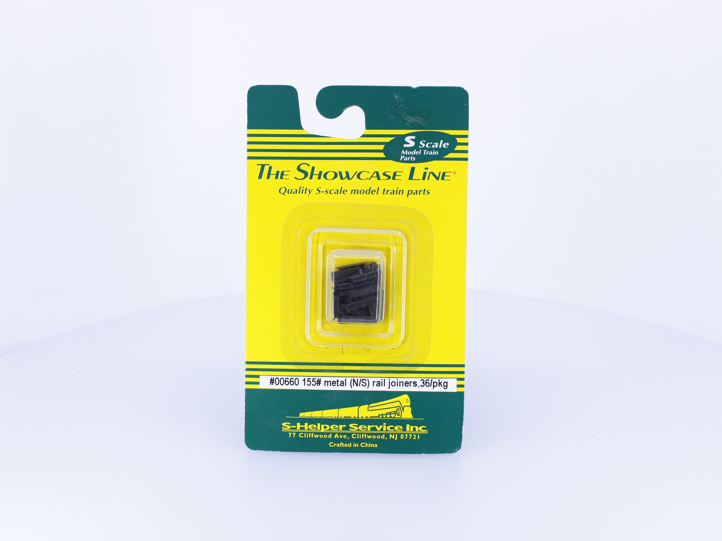 S-Helper Service Inc. 00660 S 155# Metal (N/S) Rail Joiners 36/Pkg (#5)