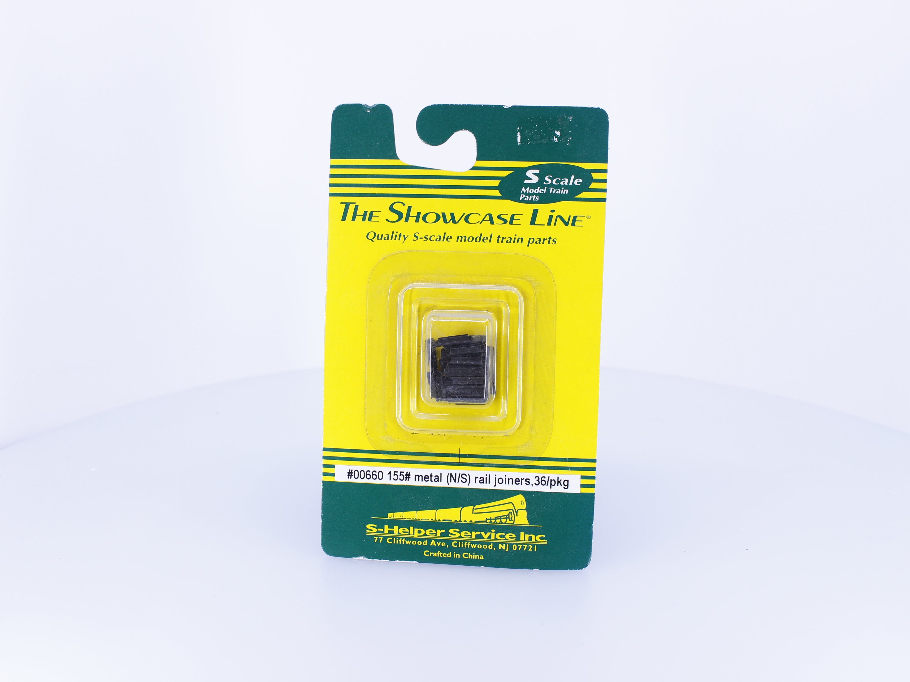 S-Helper Service Inc. 00660 S 155# Metal (N/S) Rail Joiners 36/Pkg (#1)