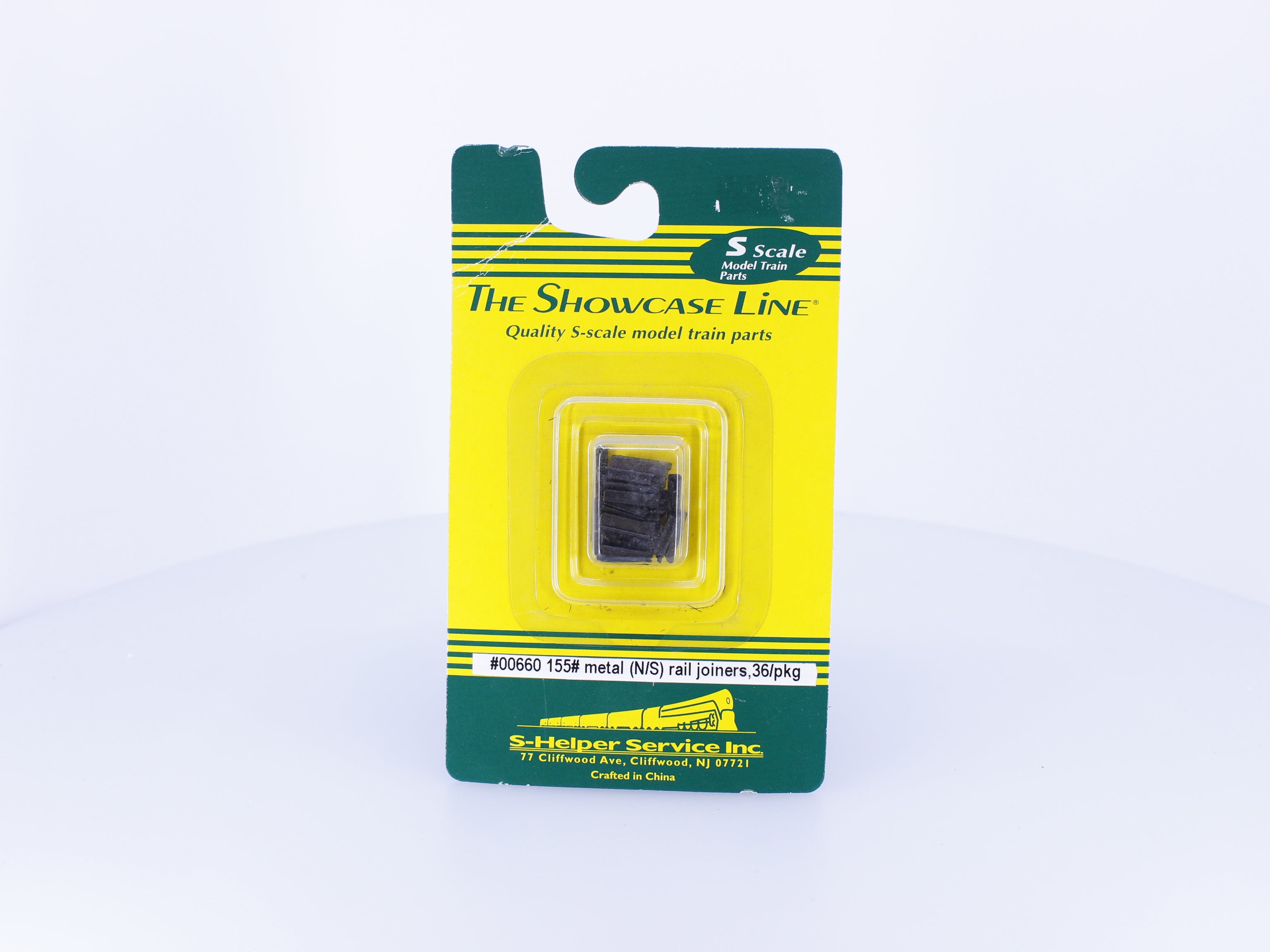 S-Helper Service Inc. 00660 S 155# Metal (N/S) Rail Joiners 36/Pkg (#2)