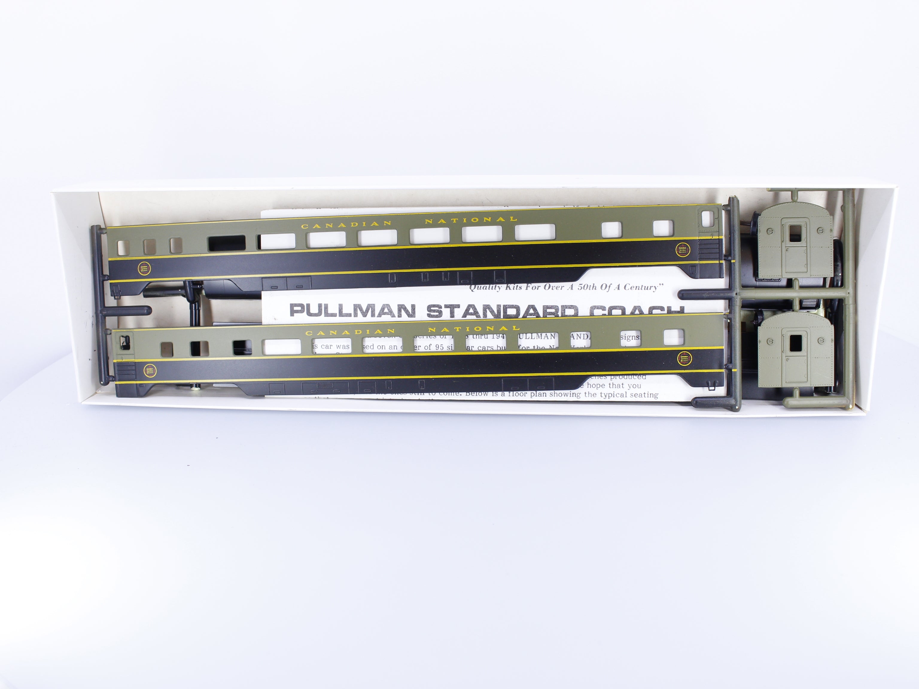 E & B Valley Railroad Co. 018-4508 HO Pullman Standard Coach Kit Canadian National (CN) (#5)