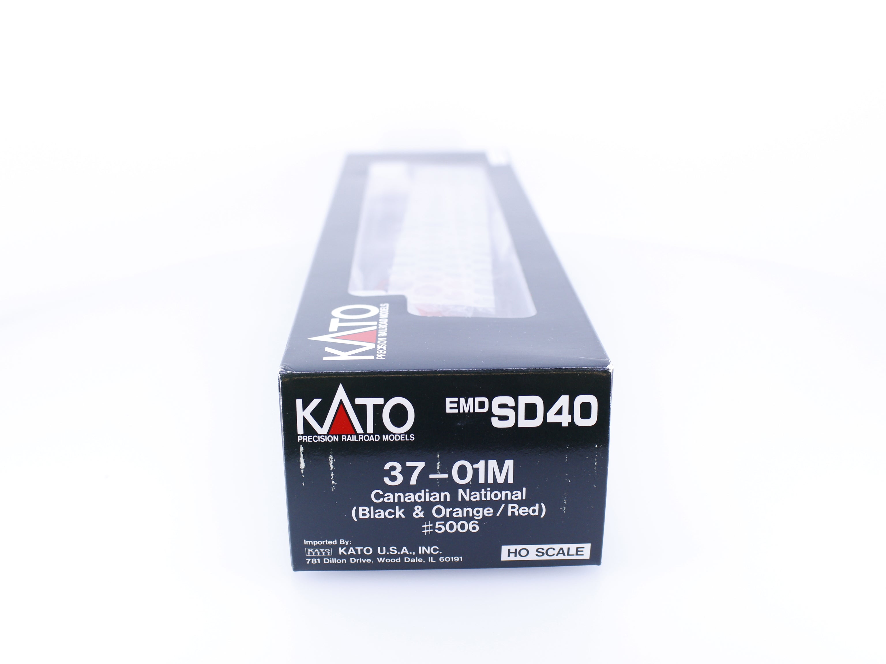 Kato 37-01M HO EMD SD40 Diesel Locomotive Never Run Canadian National (CN) 5006 Analog DC (#1)