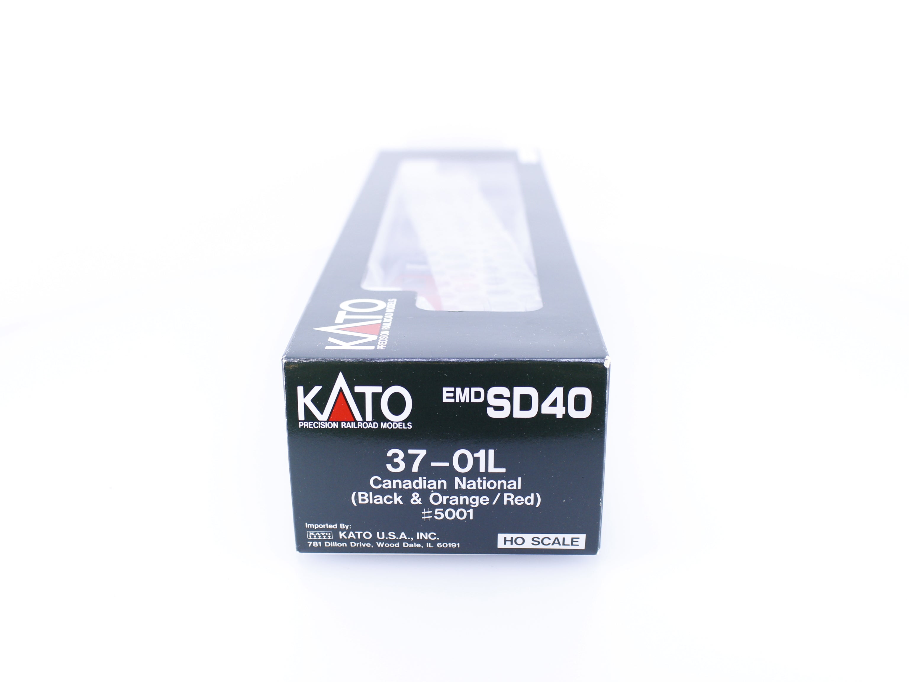 Kato 37-01L HO EMD SD40 Diesel Locomotive Never Run Canadian National (CN) 5001 Analog DC (#1)