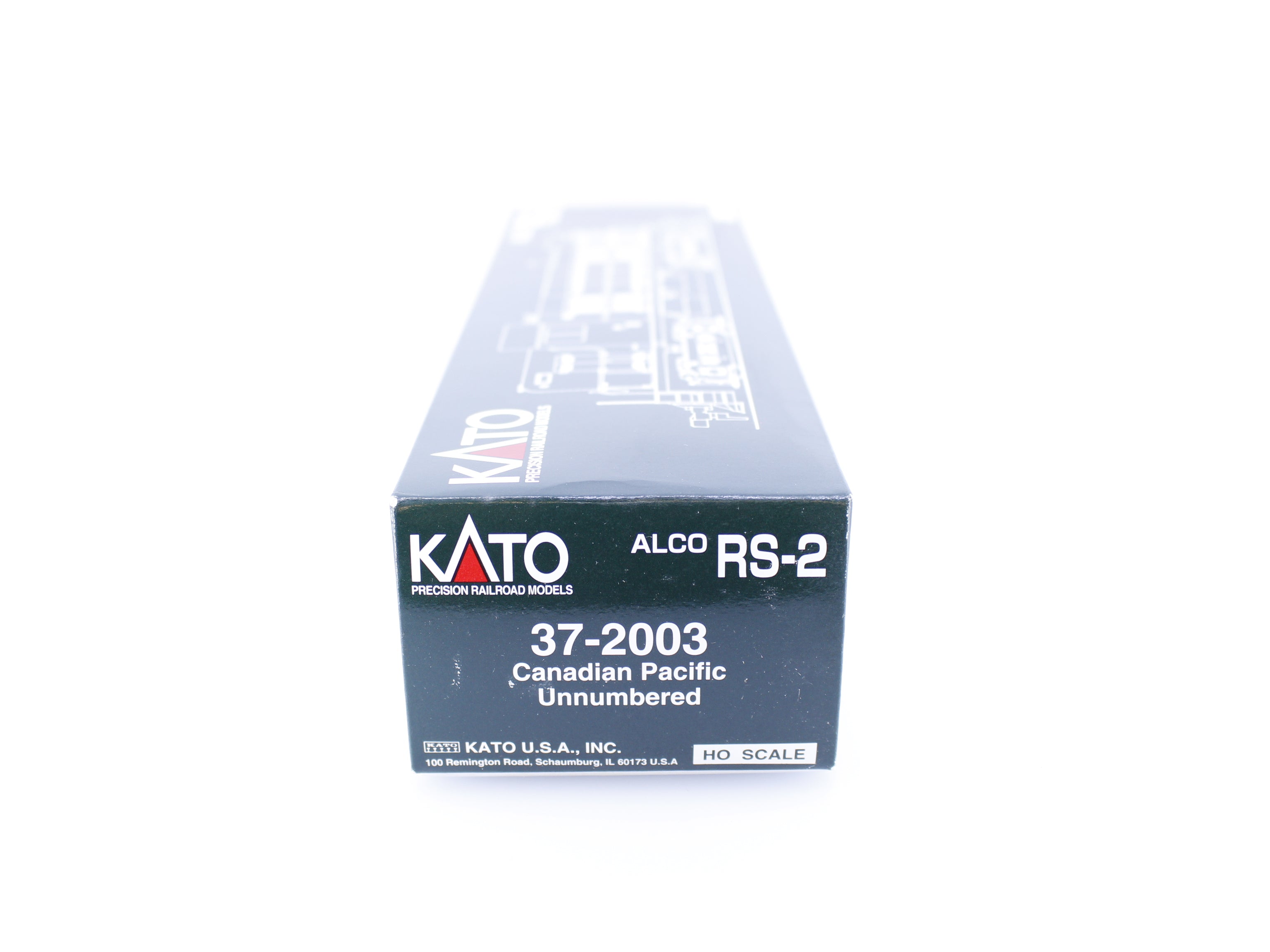 Kato 37-2003 HO Alco RS-2 Diesel Locomotive Never Run Canadian Pacific (CP) Analog DC