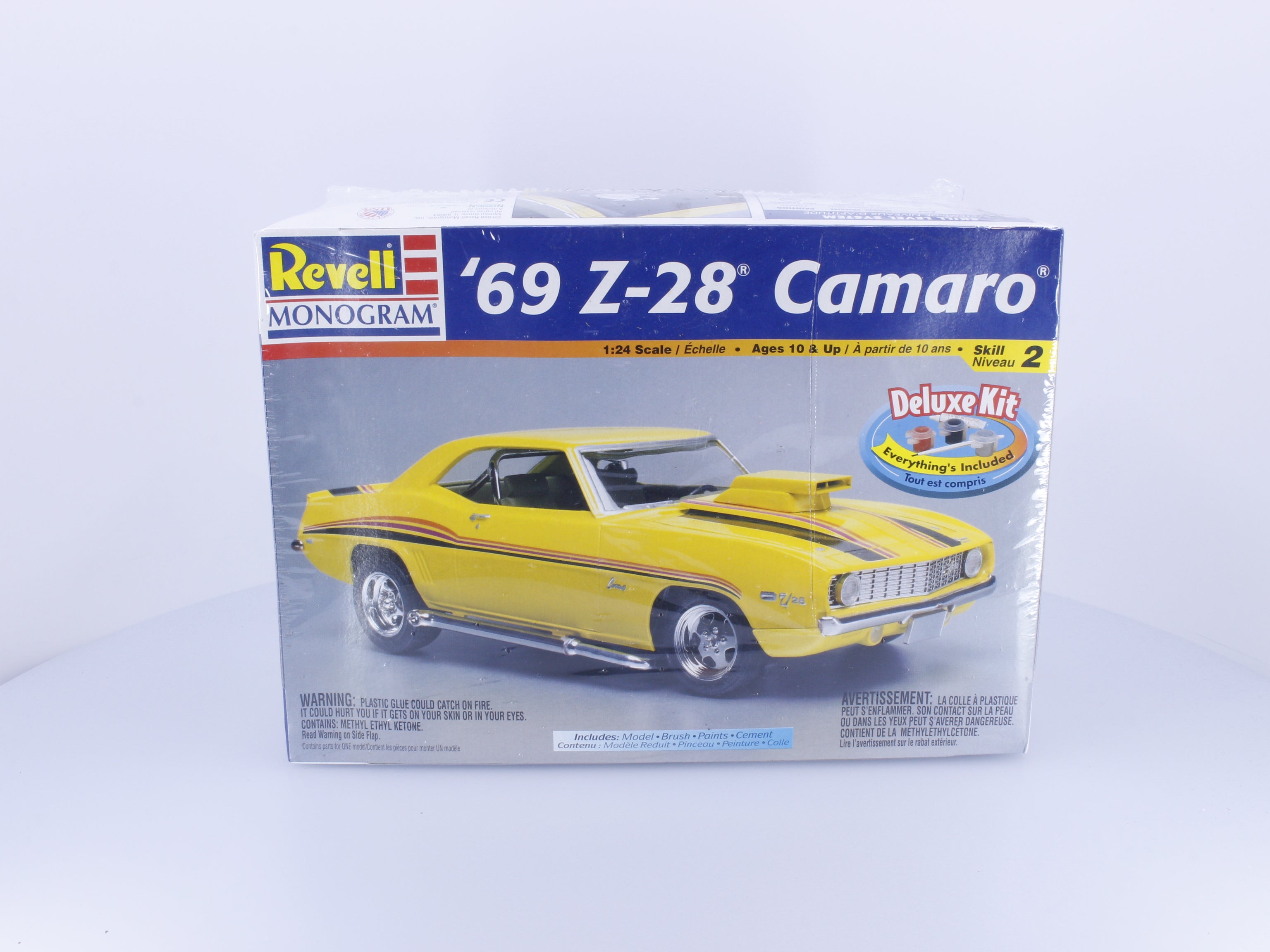 Revell 85-6677 G 1969 Z-28 Camaro Plastic Model Kit 1/24 (#1)