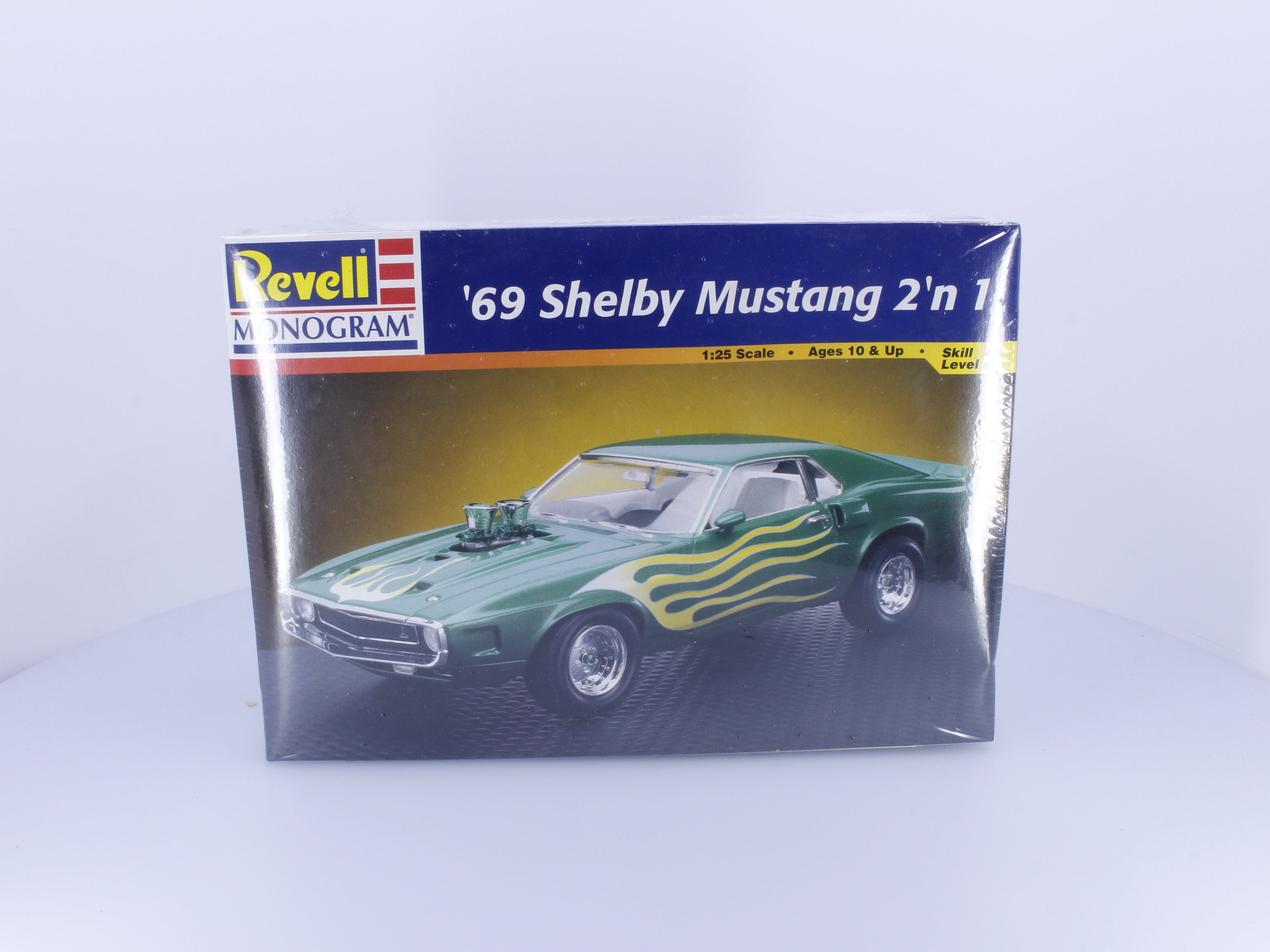 Revell 85-2545 G 1969 Ford Shelby Mustang 2'n1 Plastic Model Kit 1/25 (#3)