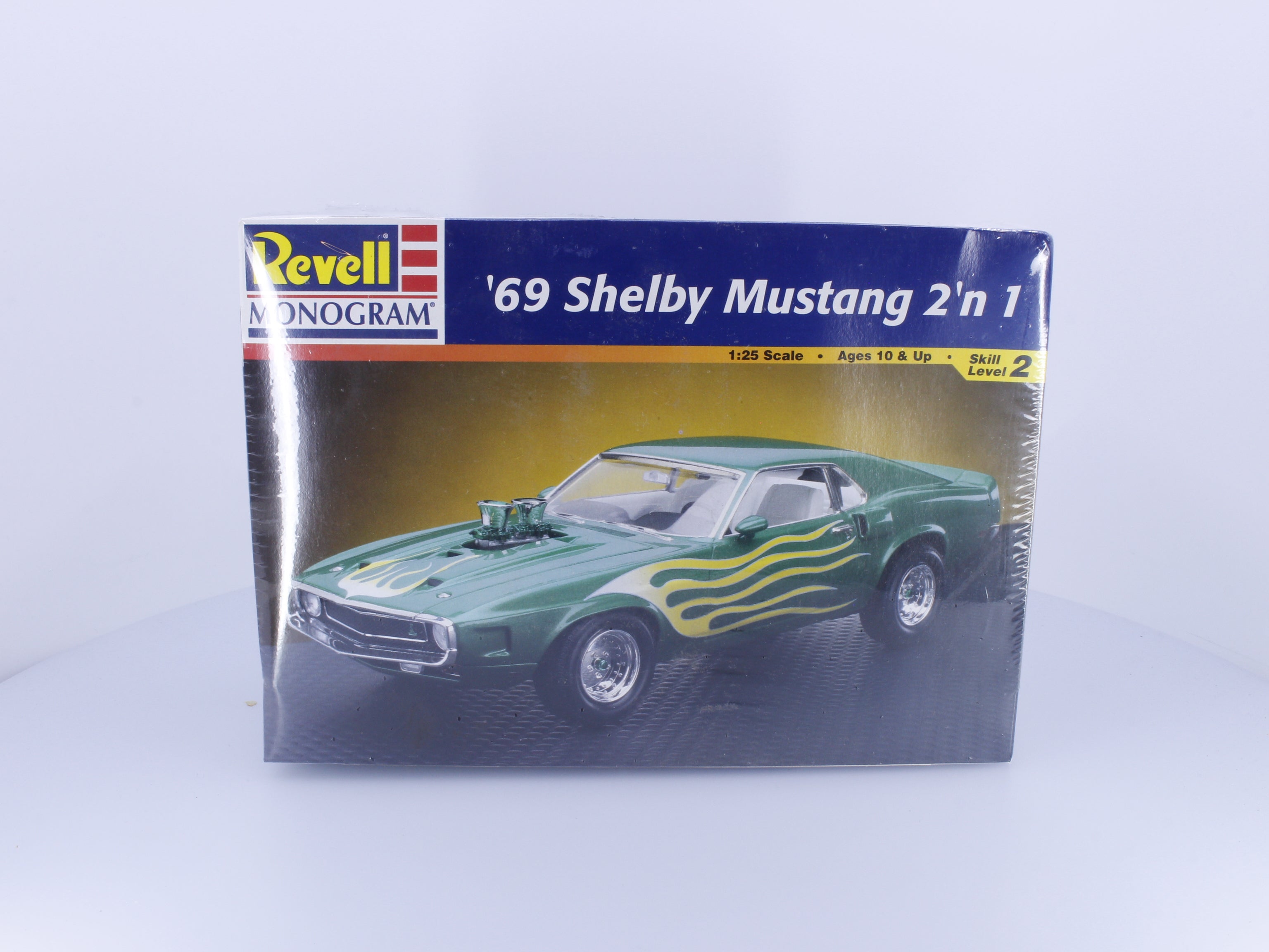 Revell 85-2545 G 1969 Ford Shelby Mustang 2'n1 Plastic Model Kit 1/25 (#1)