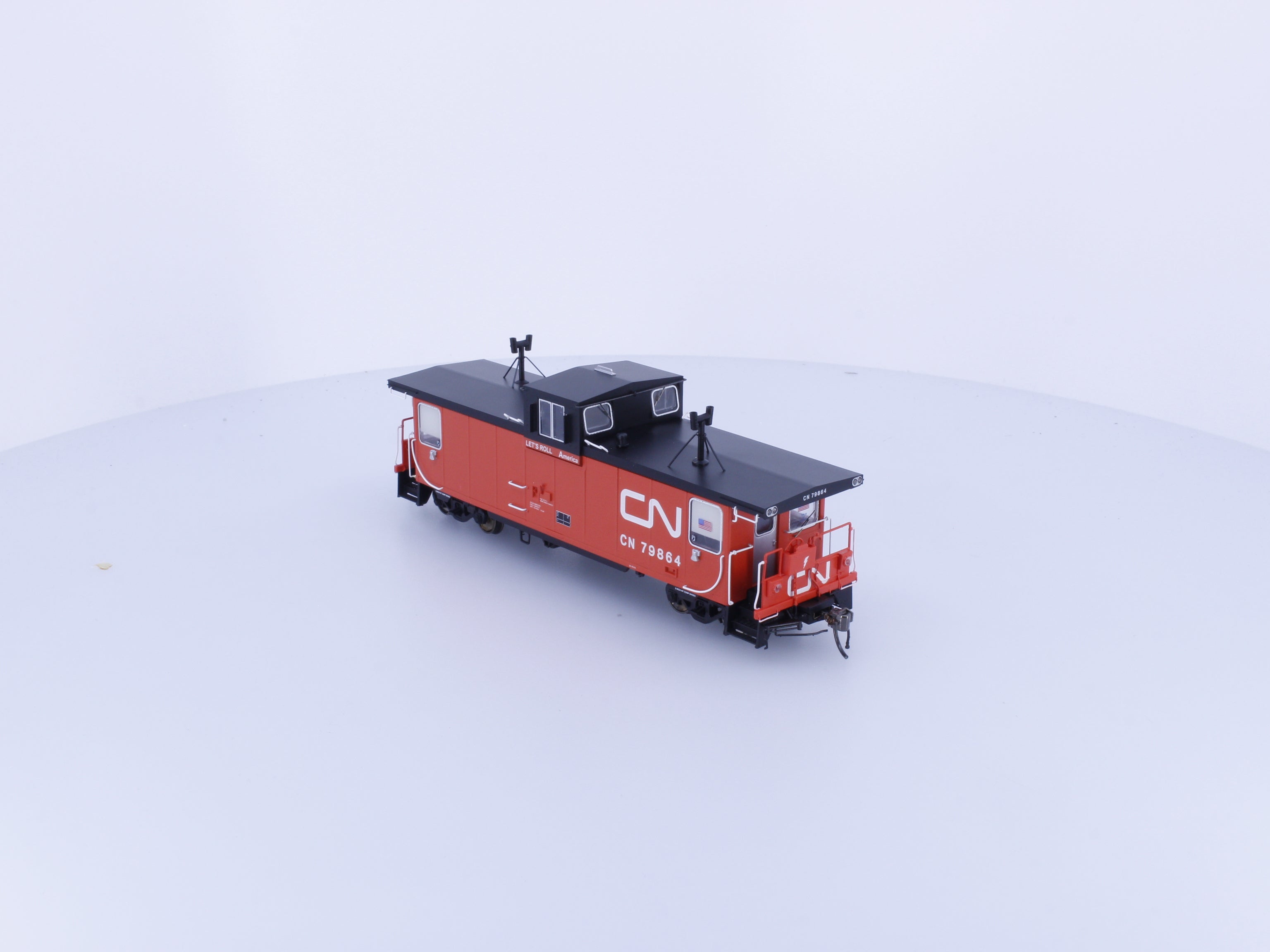 Trueline Trains 600520P HO Point St. Charles Caboose Canadian National (CN) 79864